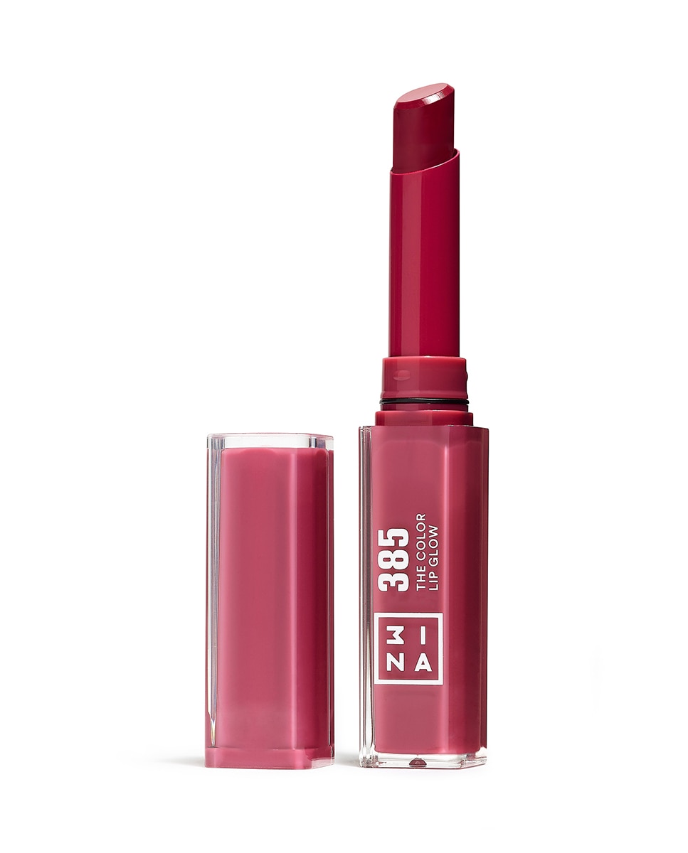 Labial hidratante de color y acabado glow The Color Lip Glow 3INA - 385 1.6 g 385-1