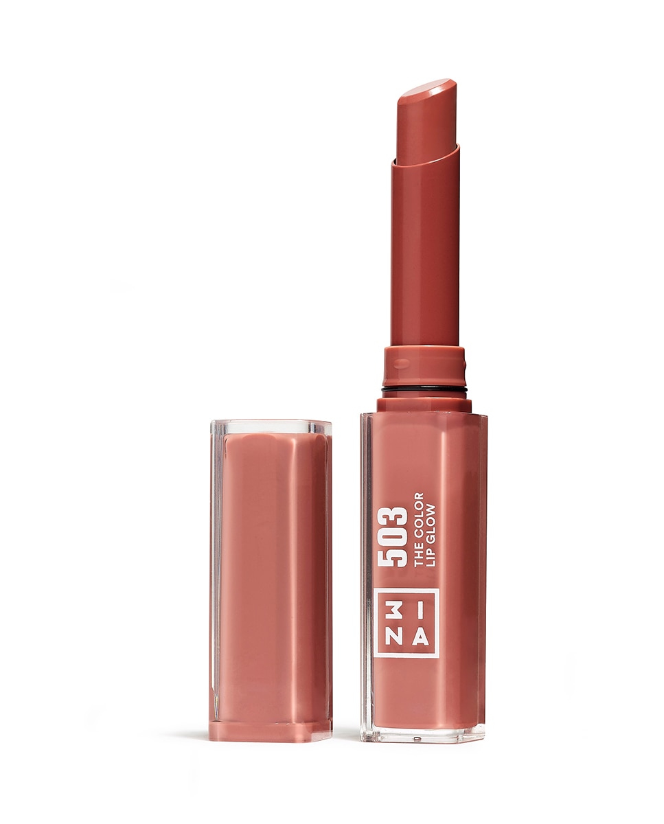 Labial hidratante de color y acabado glow The Color Lip Glow 3INA - 503 1.6 g 503-1