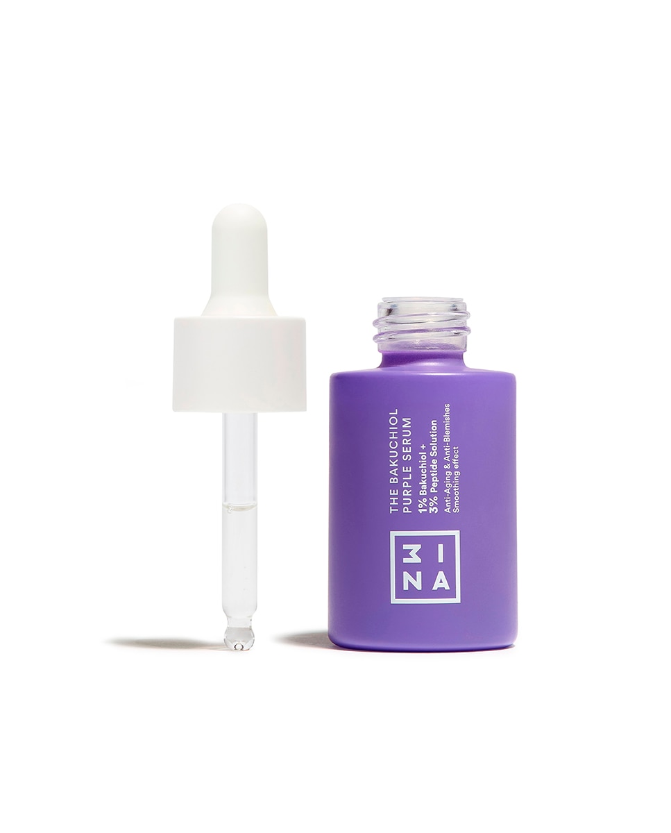 Sérum ligero con 1% de Bakuchiol The Bakuchiol Purple Serum 3INA