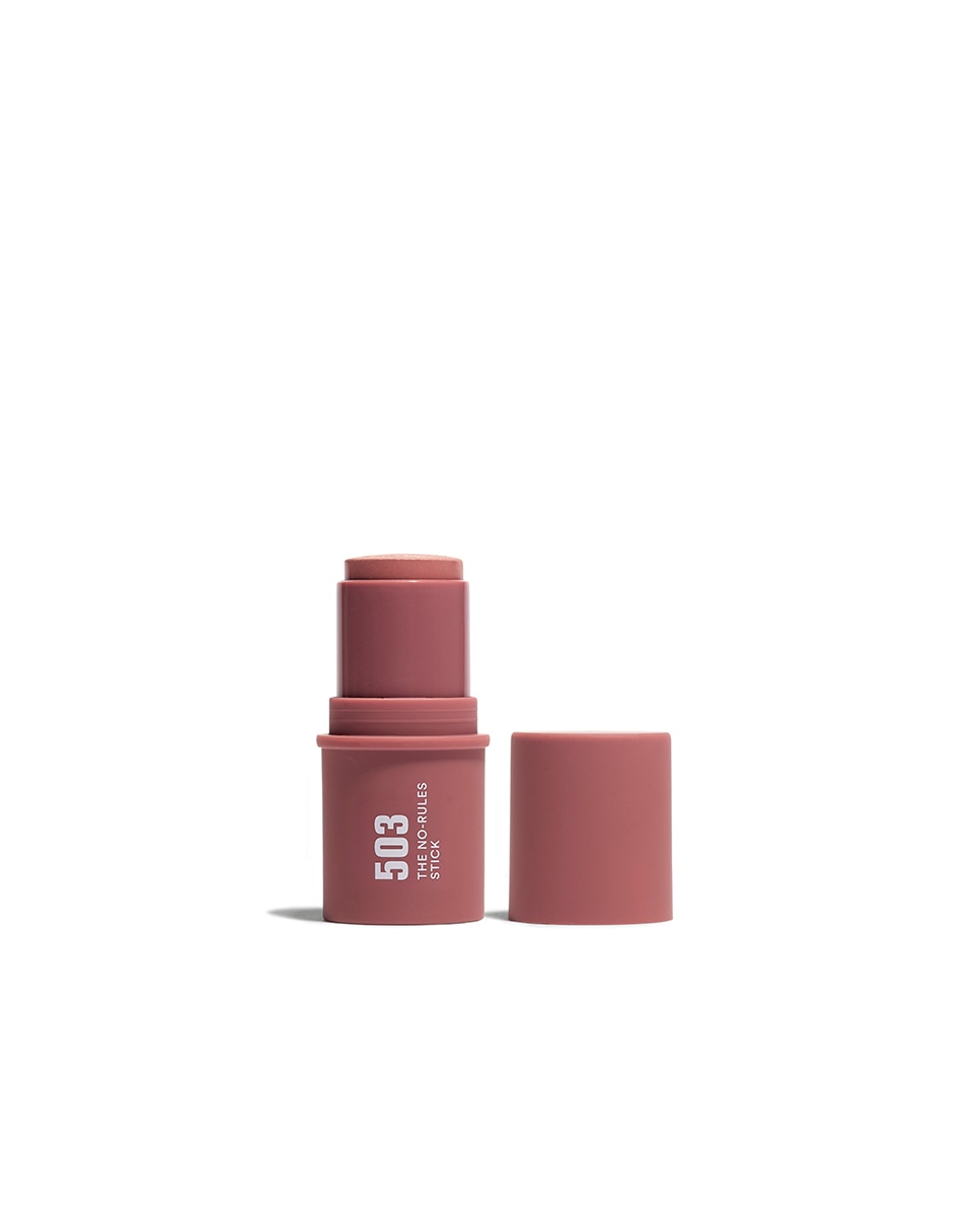 Imagen 0 de Barra multiusos 3 en 1: labios mejillas ojos  The NoRules Stick MINI tamaño viaje 3,5g 3INA