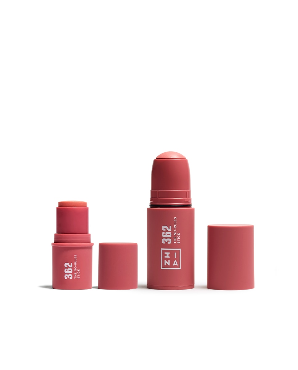 Barra multiusos 3 en 1: labios mejillas ojos The NoRules Stick MINI tamaño viaje 3,5g 3INA - 3,5 gr 2