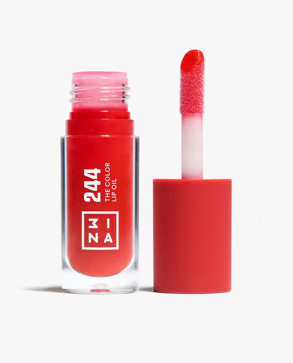 Imagen 1 de Aceite labial ligero super hidratante 24H The Color Lip Oil 4ml 3INA - 244 244