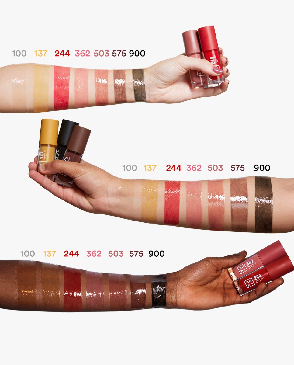 Imagen 6 de Aceite labial ligero super hidratante 24H The Color Lip Oil 4ml 3INA - 362 362