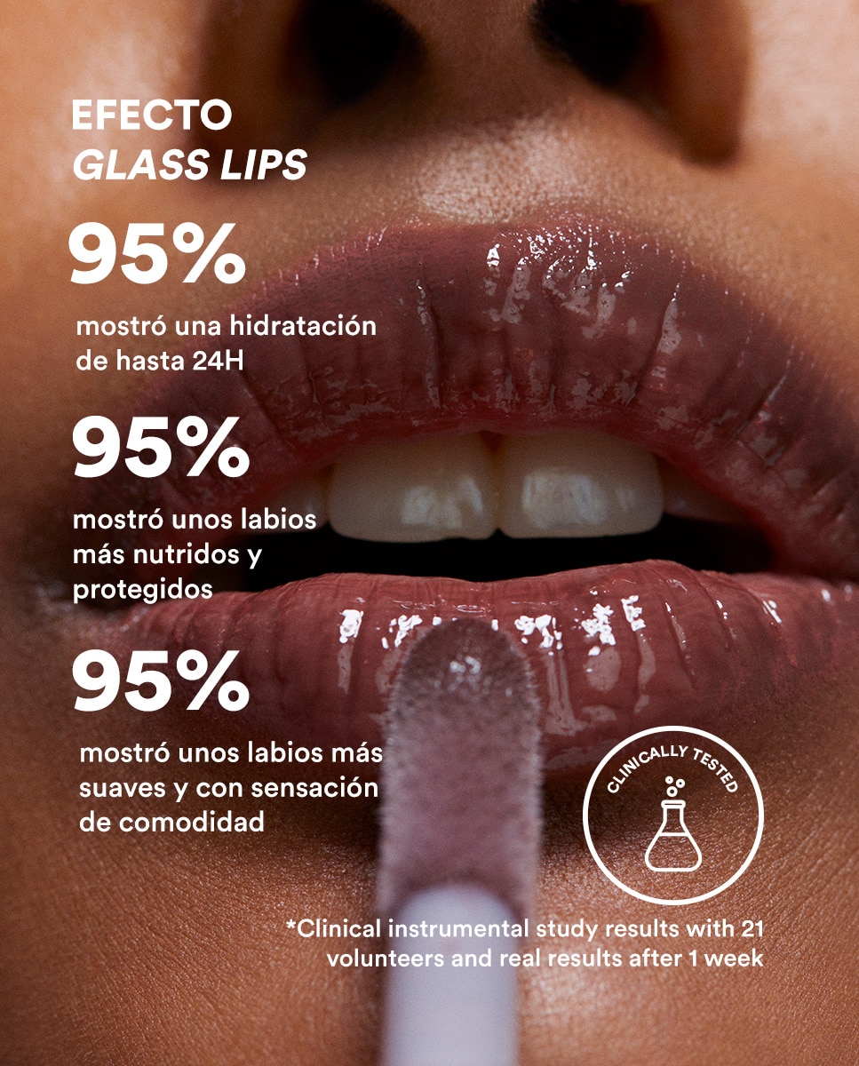 Imagen 2 de Aceite labial ligero super hidratante 24H The Color Lip Oil 4ml 3INA - 575 575