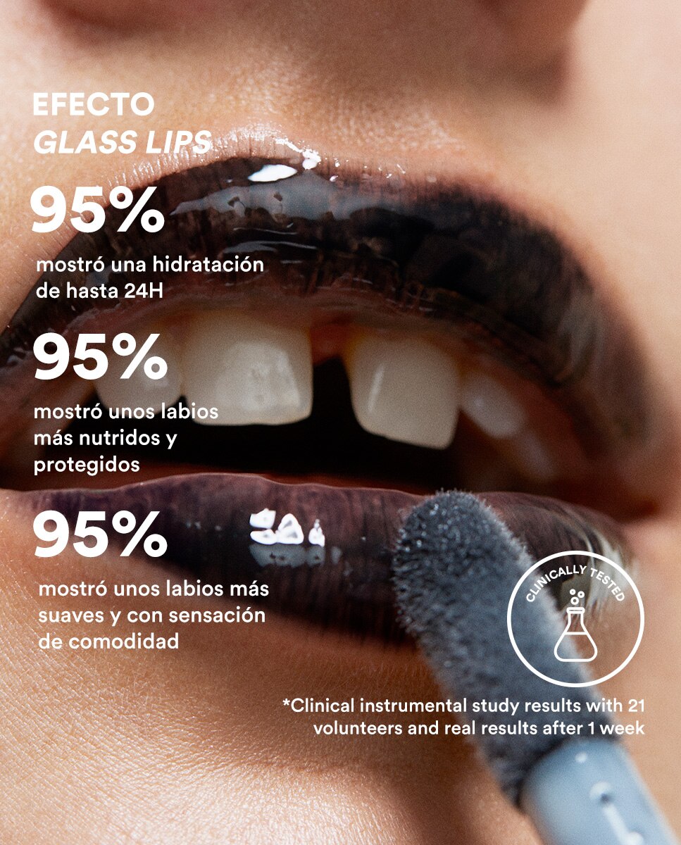 Imagen 2 de Aceite labial ligero super hidratante 24H The Color Lip Oil 4ml 3INA - 900 900