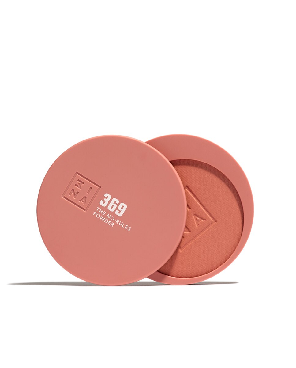 Polvo compacto de color 3 en 1 para ojos, labios y mejillas The No-Rules Powder 3INA - 369 369-1