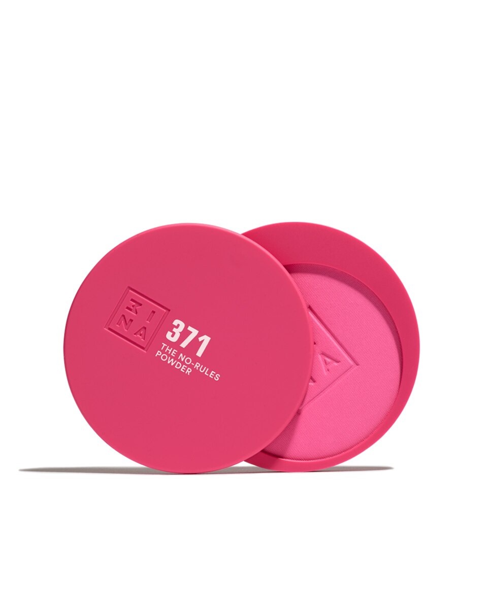 Polvo compacto de color 3 en 1 para ojos, labios y mejillas The No-Rules Powder 3INA - 371 371-1