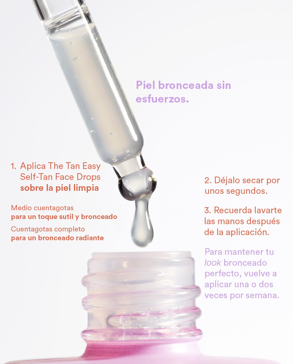 Imagen 5 de Gotas autobronceadoras The Tan Easy Self-Tan Drops 3INA