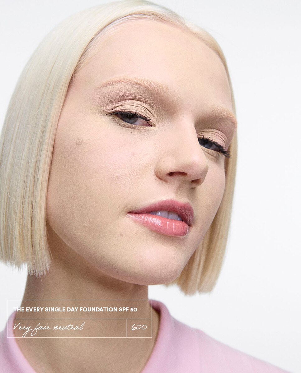 Imagen 3 de Base de maquillaje The Every Single Day Foundation SPF50 3INA - 600 600
