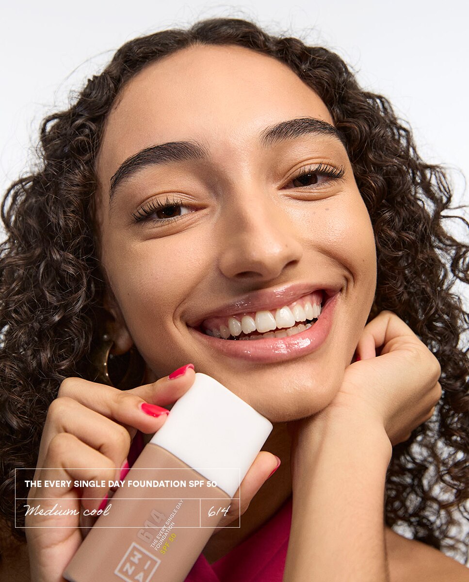 Imagen 3 de Base de maquillaje The Every Single Day Foundation SPF50 3INA - 614 614