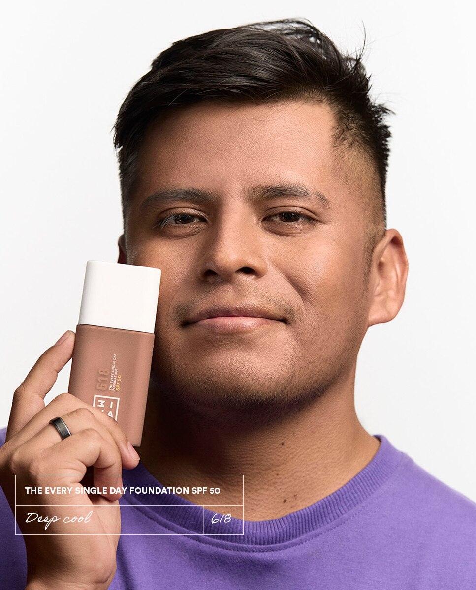 Imagen 3 de Base de maquillaje The Every Single Day Foundation SPF50 3INA - 618 618