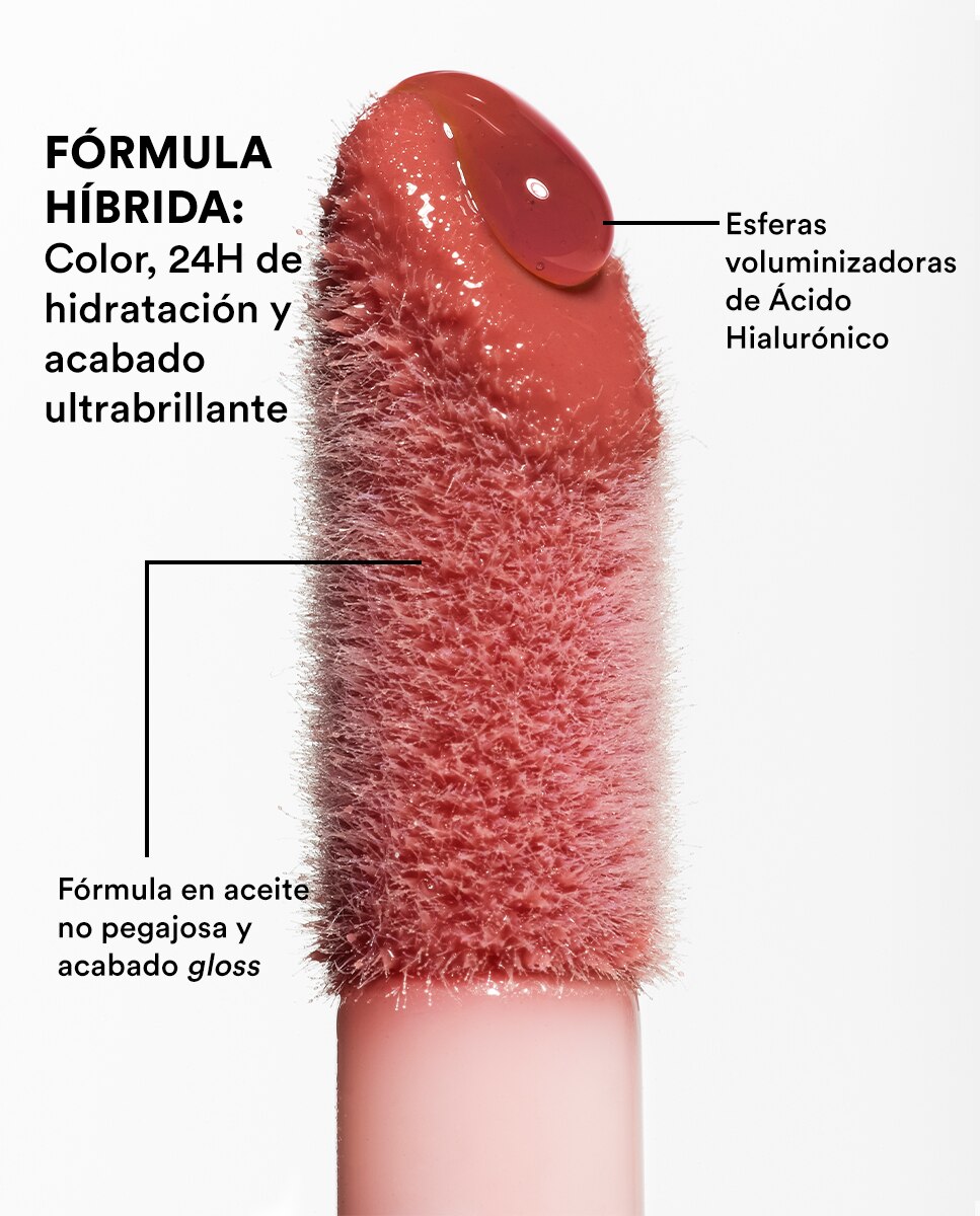 Imagen 3 de Aceite labial ligero super hidratante 24H The Color Lip Oil - 385 4 ml 385