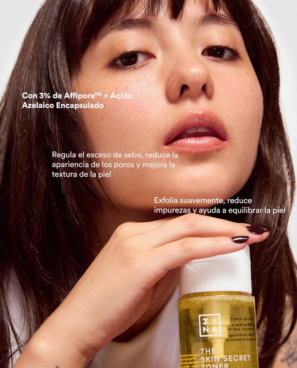 Imagen 2 de Exfoliante facial The Skin Secret Toner 3INA - 150ml