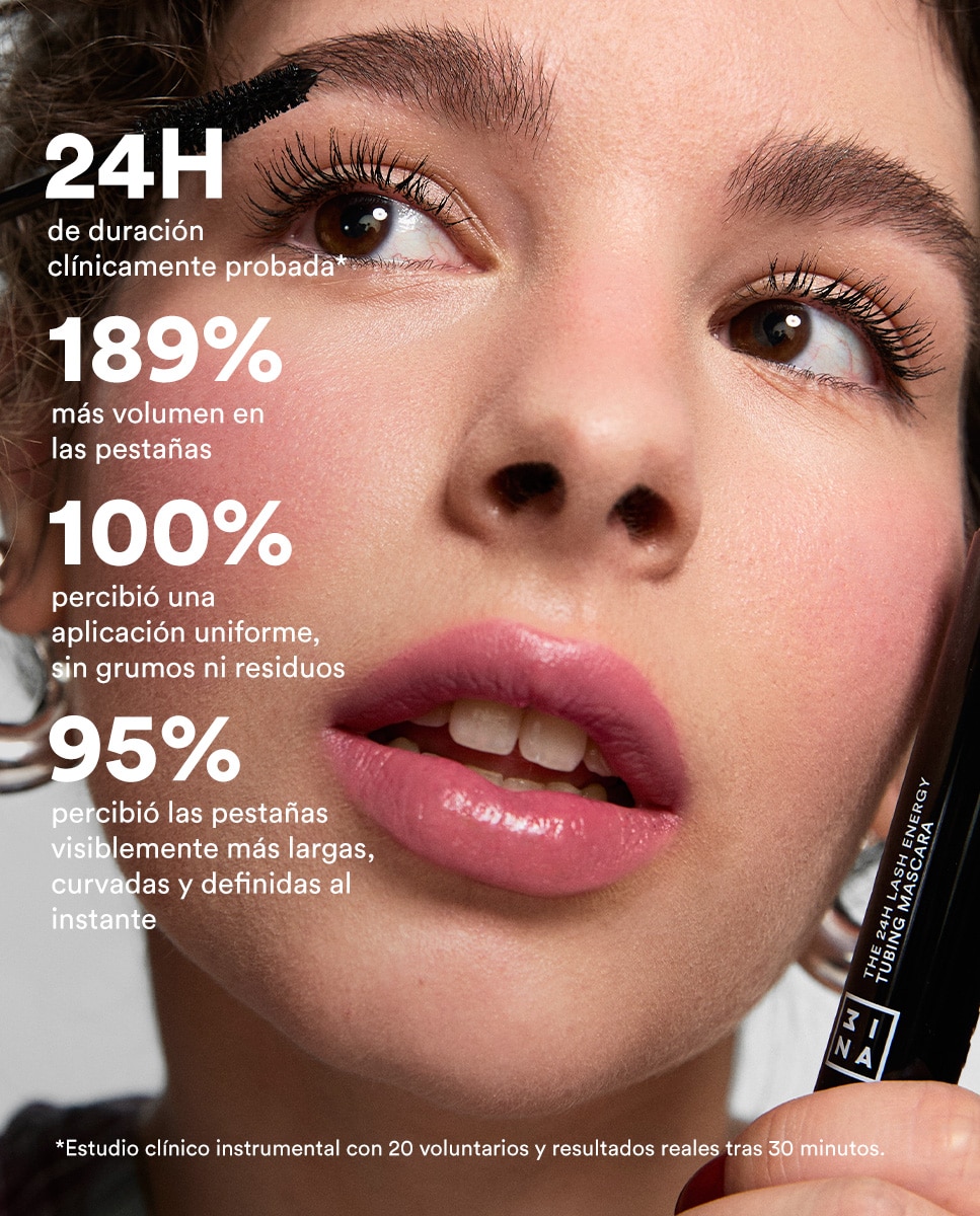 Imagen 5 de Mascara The 24H Lash Energy Tubing Mascara 3INA - 900 7 ml 900