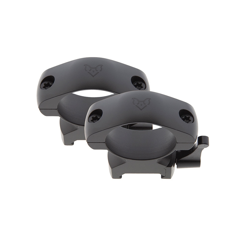 Imagen 0 de Anillas desmontables para Weaver y Picatinny 30 mm Media B-Vision Negro