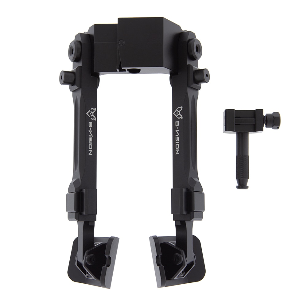 Bípode extensible BP-RM 19,50-24,50 cm B-Vision - Negro Negro-3