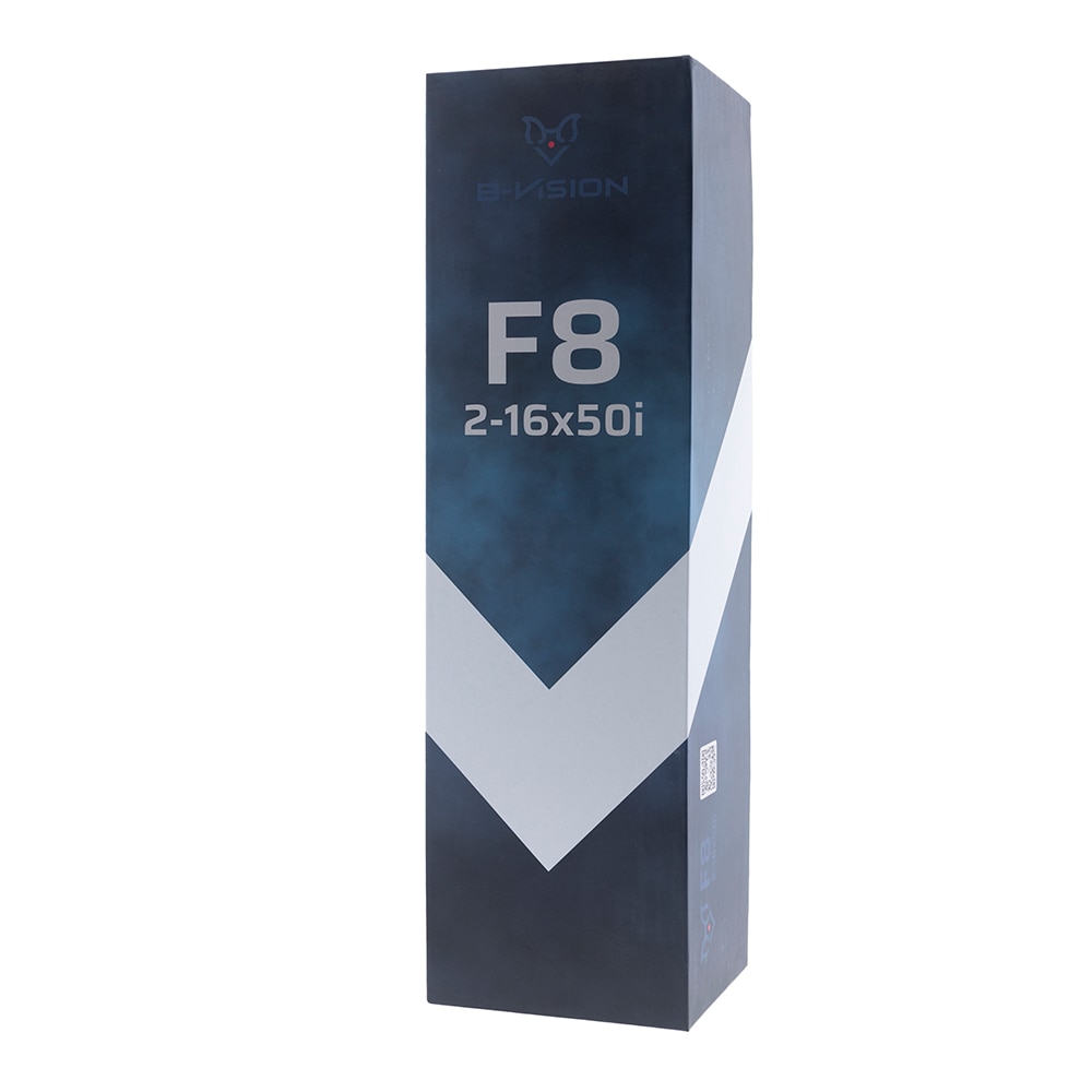 Visor de caza F8 2-16x50i B-Vision - Negro Negro-6