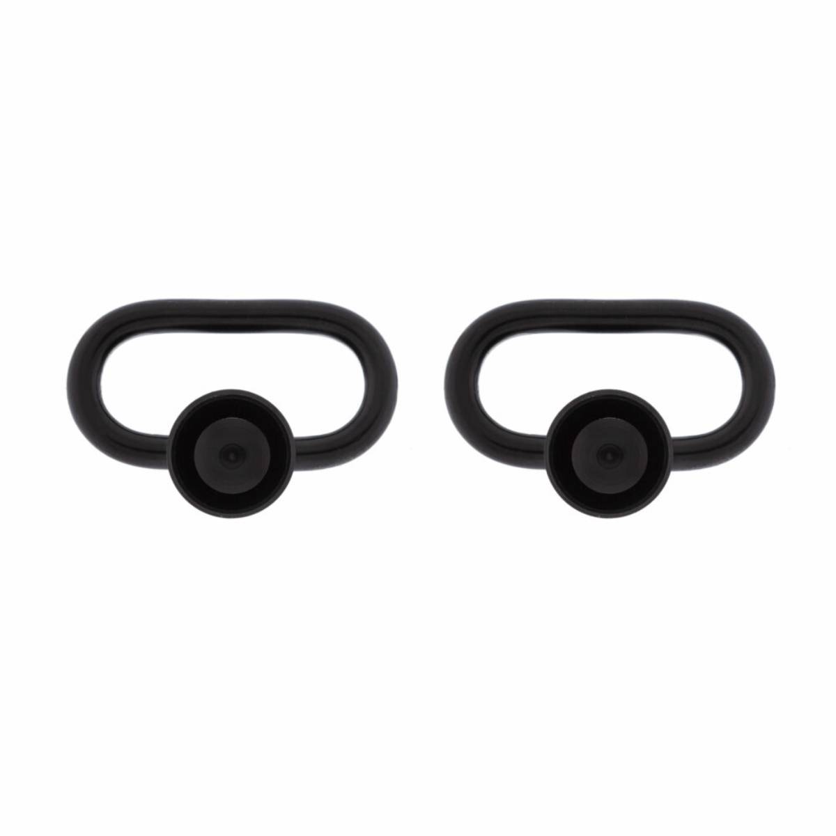 Anillas portacorreas QD Clip B-Vision - Negro Negro-2