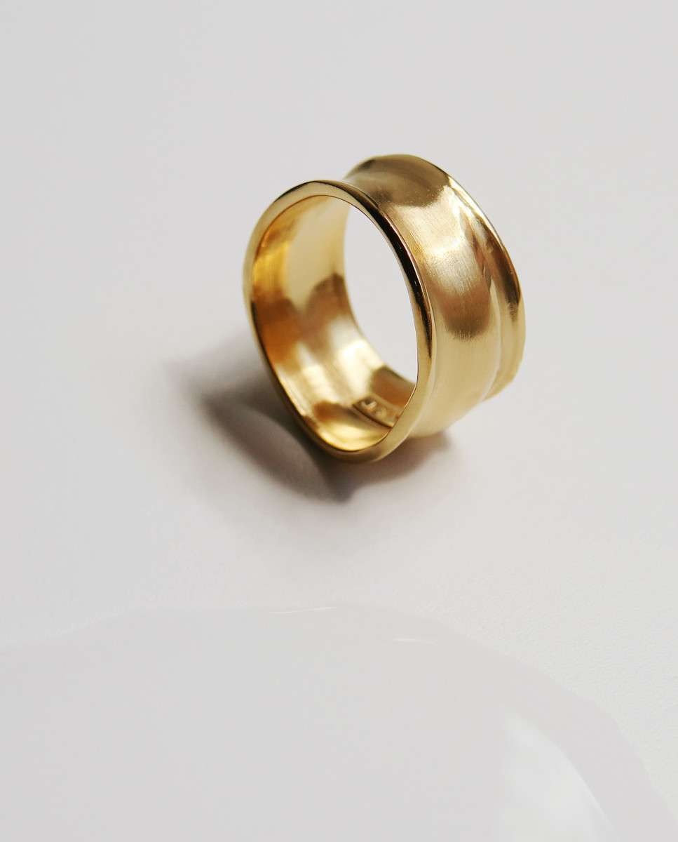 Anillo cala - Joidart - Dorado Dorado-3