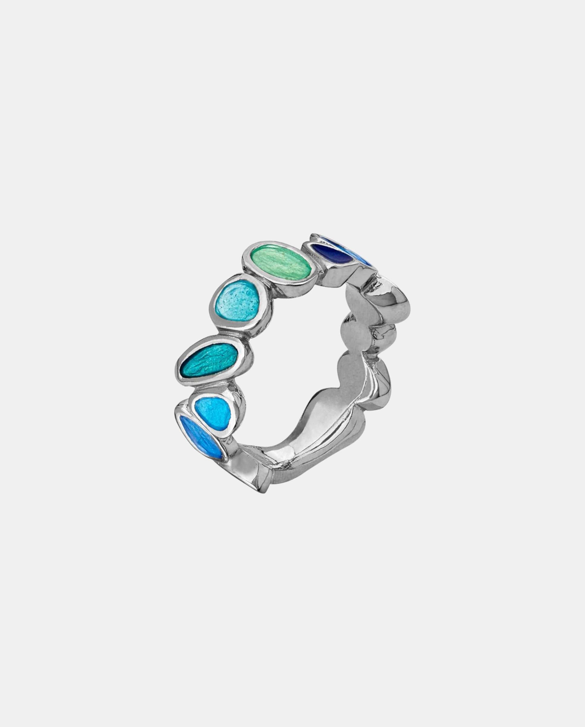 Imagen 0 de Anillo plateado gaudí jewelry fruits Azul