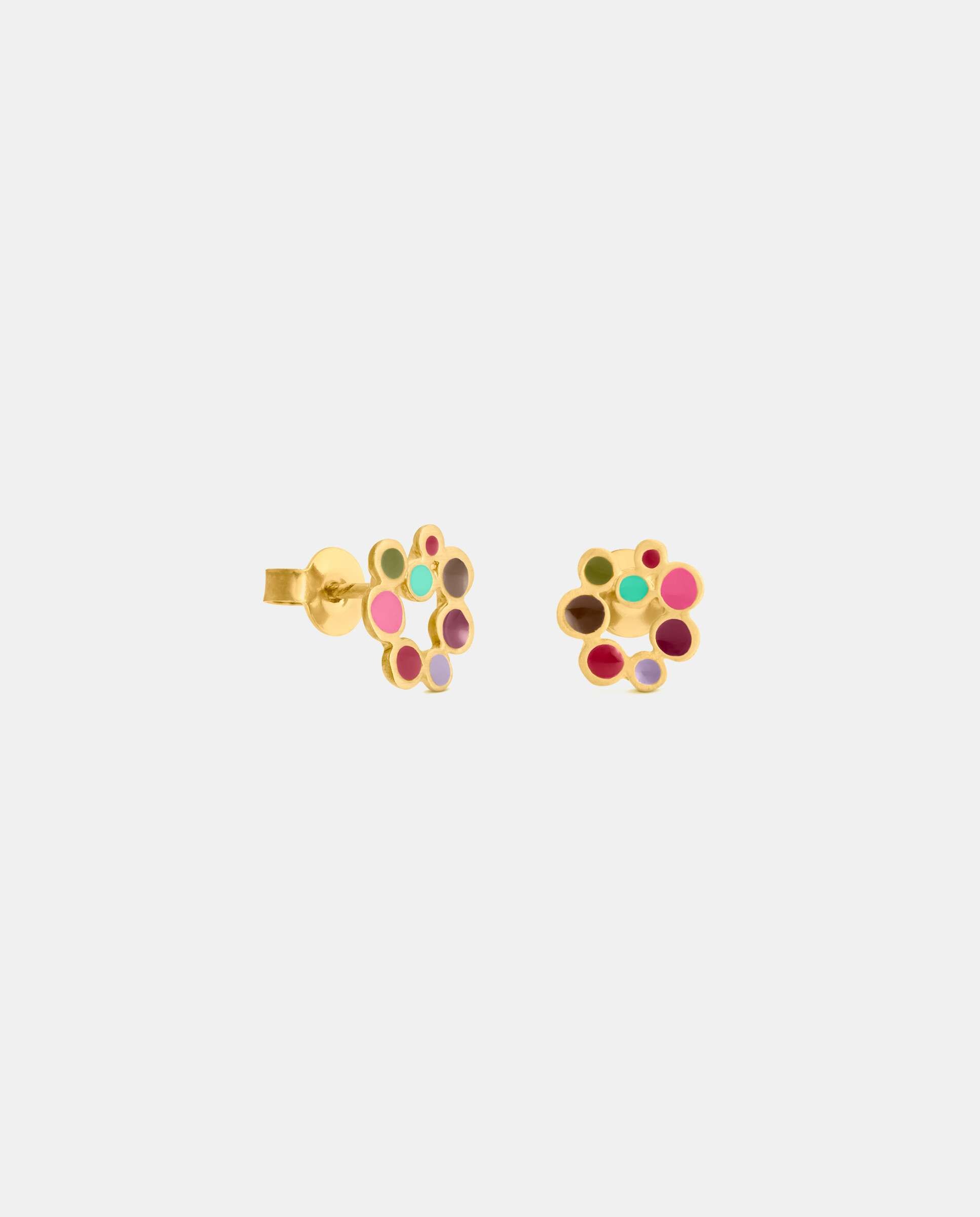 Pendientes pequeños candy colours Multicolor Joidart Multicolor-1