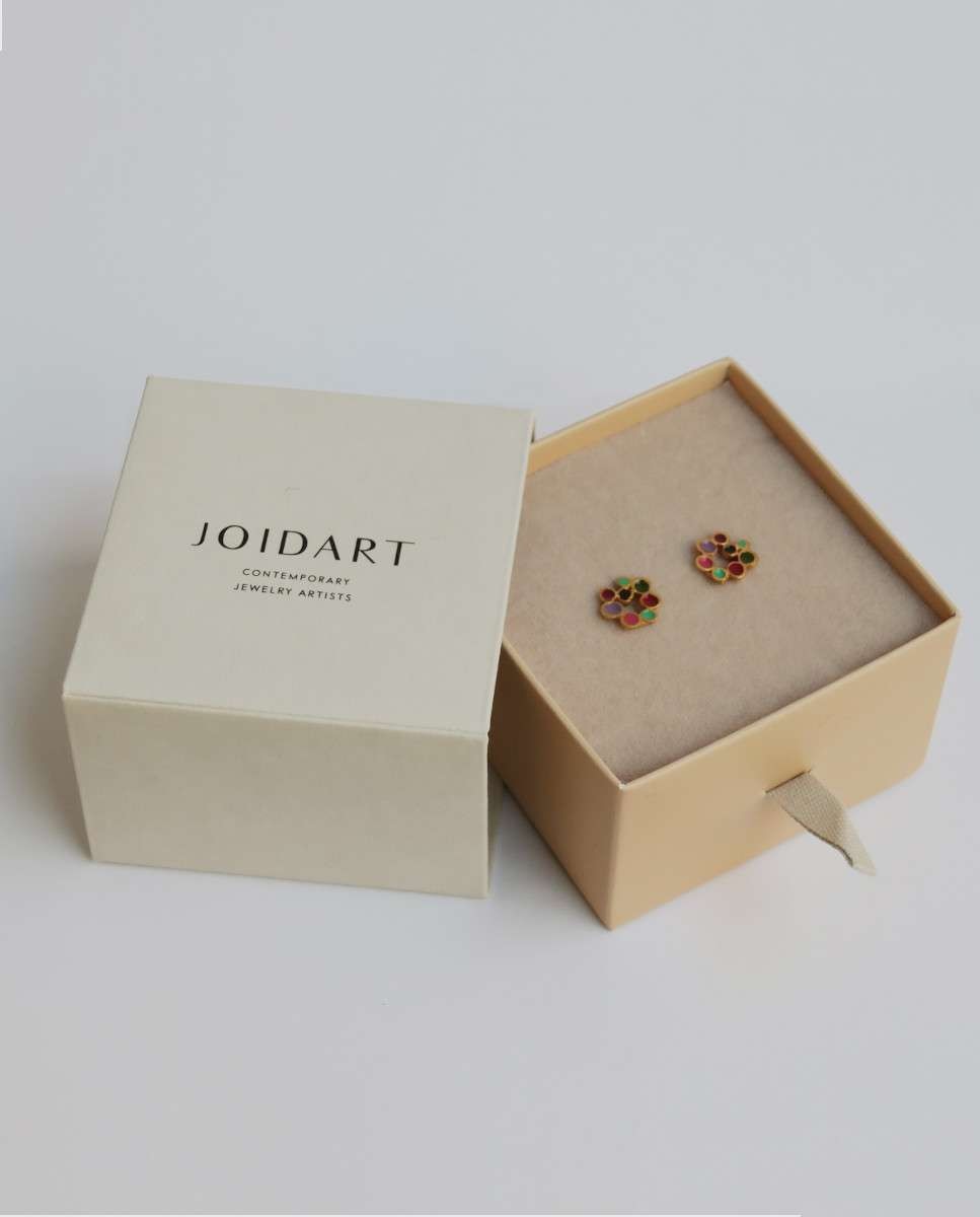 Pendientes pequeños candy colours Multicolor Joidart Multicolor-4