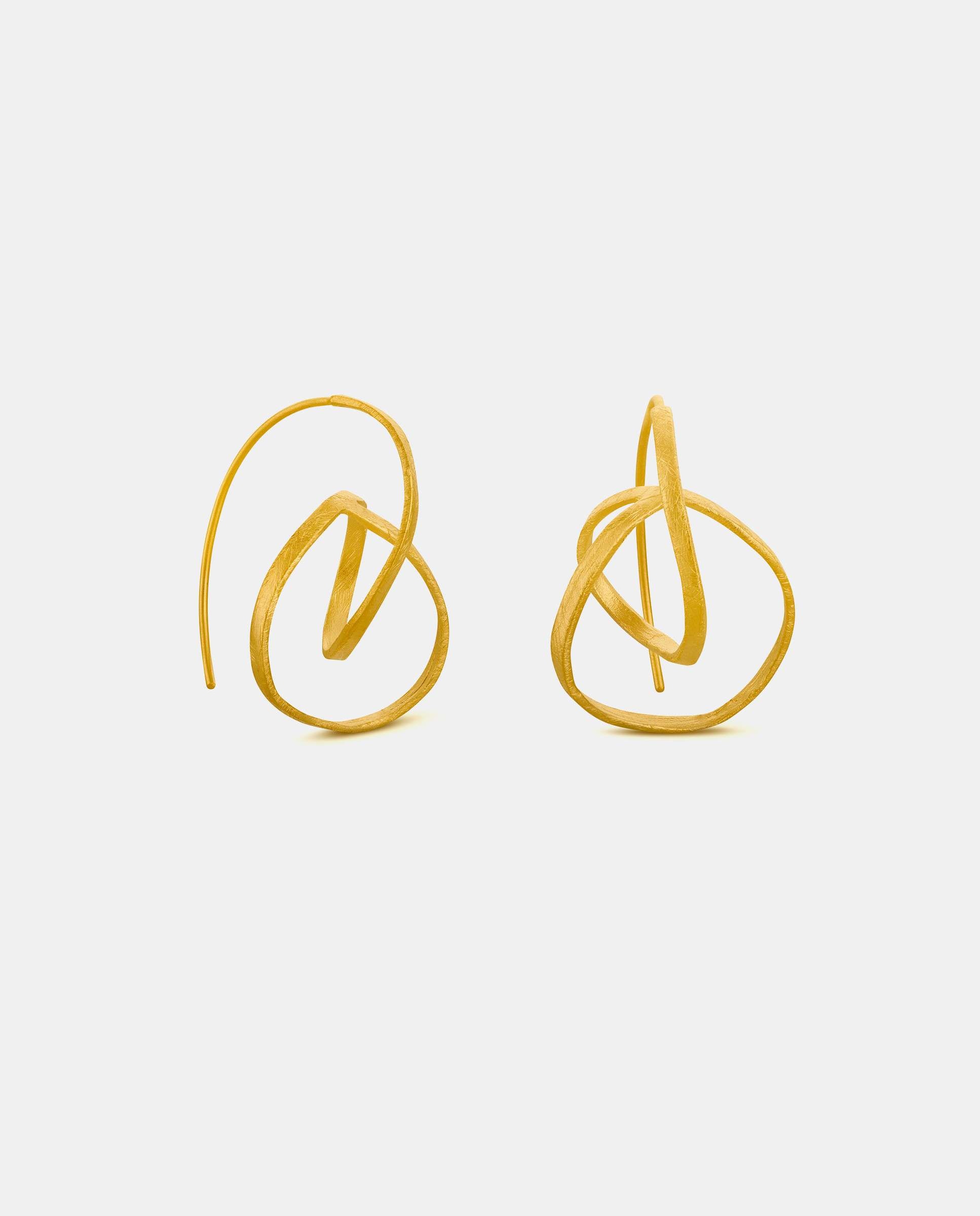 Pendientes medianos embolic dorados - Joidart - Dorado Dorado-1