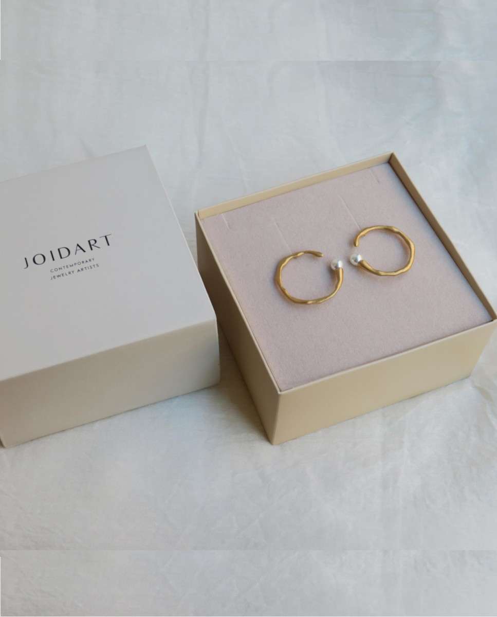 Pendientes circulares eclat - Joidart - Blanco Blanco-4