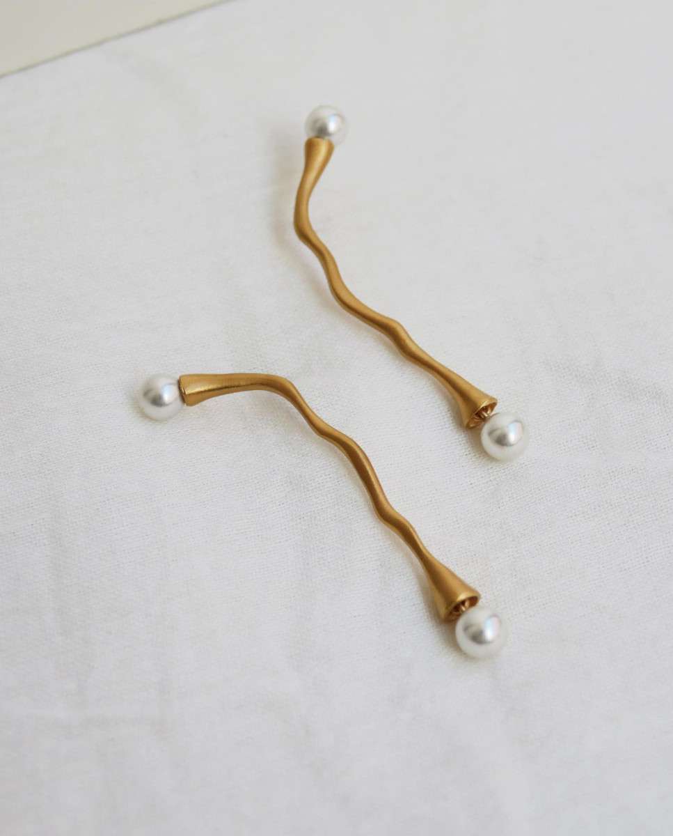 Pendientes eclat grandes - Joidart - Blanco Blanco-3