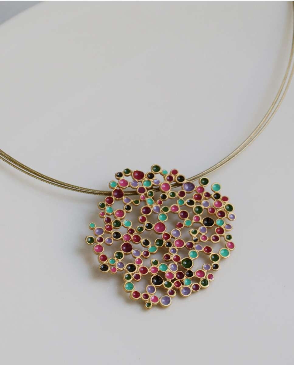 Candy oorringen met groene très belle bedel | My Jewellery