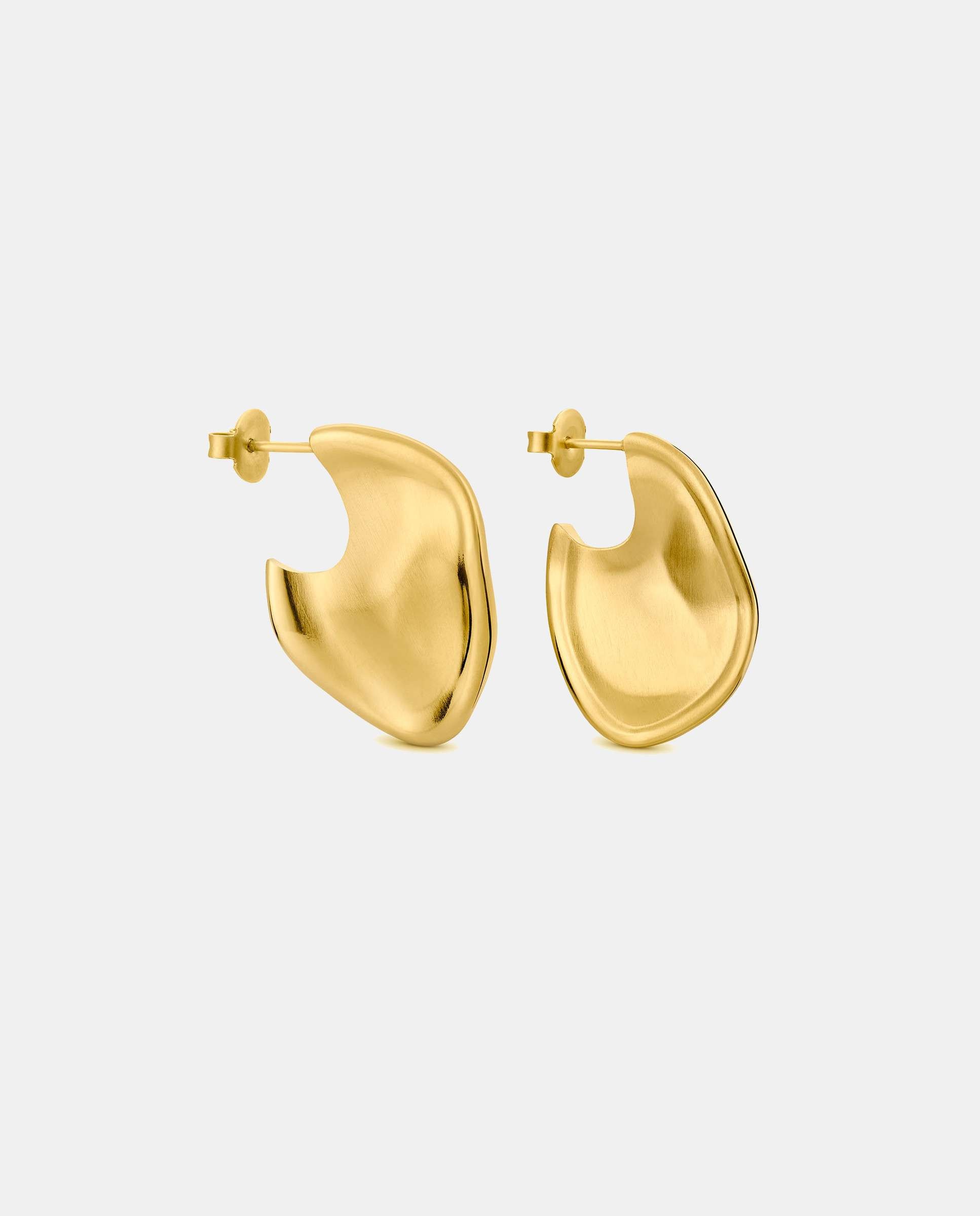 Pendientes dorados cala - Joidart - Dorado Dorado-1
