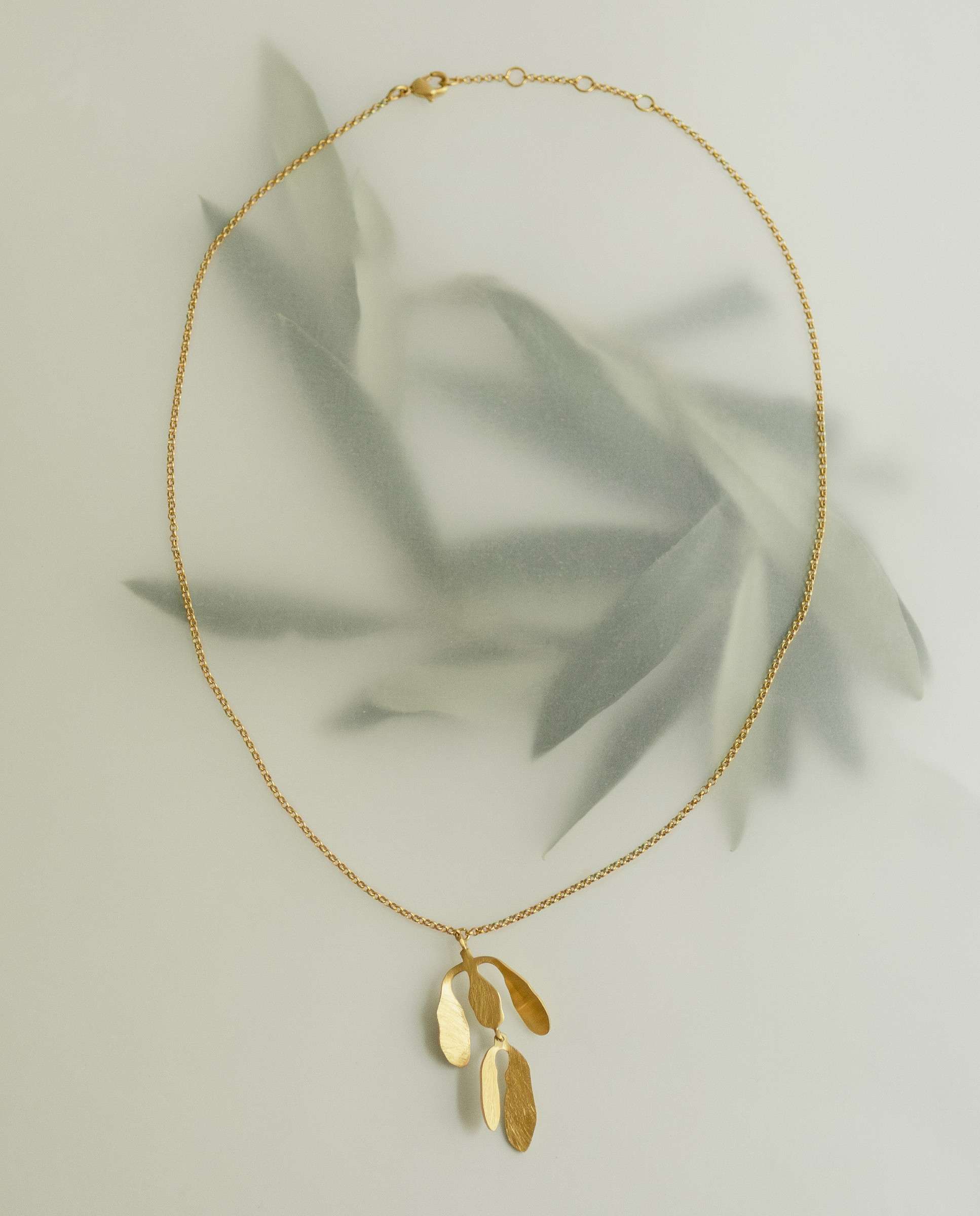 Cadena con colgante silvela bañado en oro - Joidart - Dorado Dorado-3