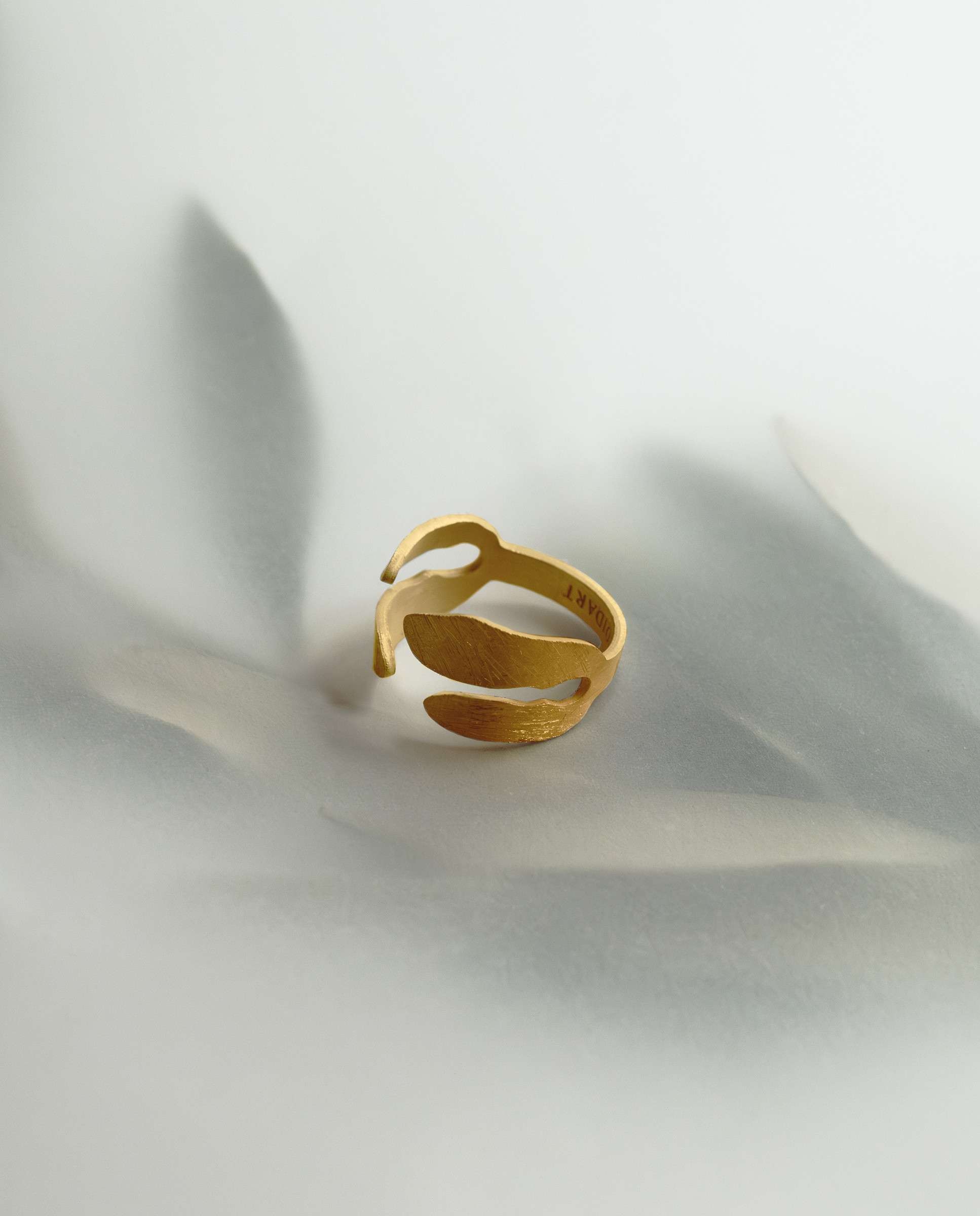 Anillo silvela bañado en oro - Joidart - Dorado Dorado-3