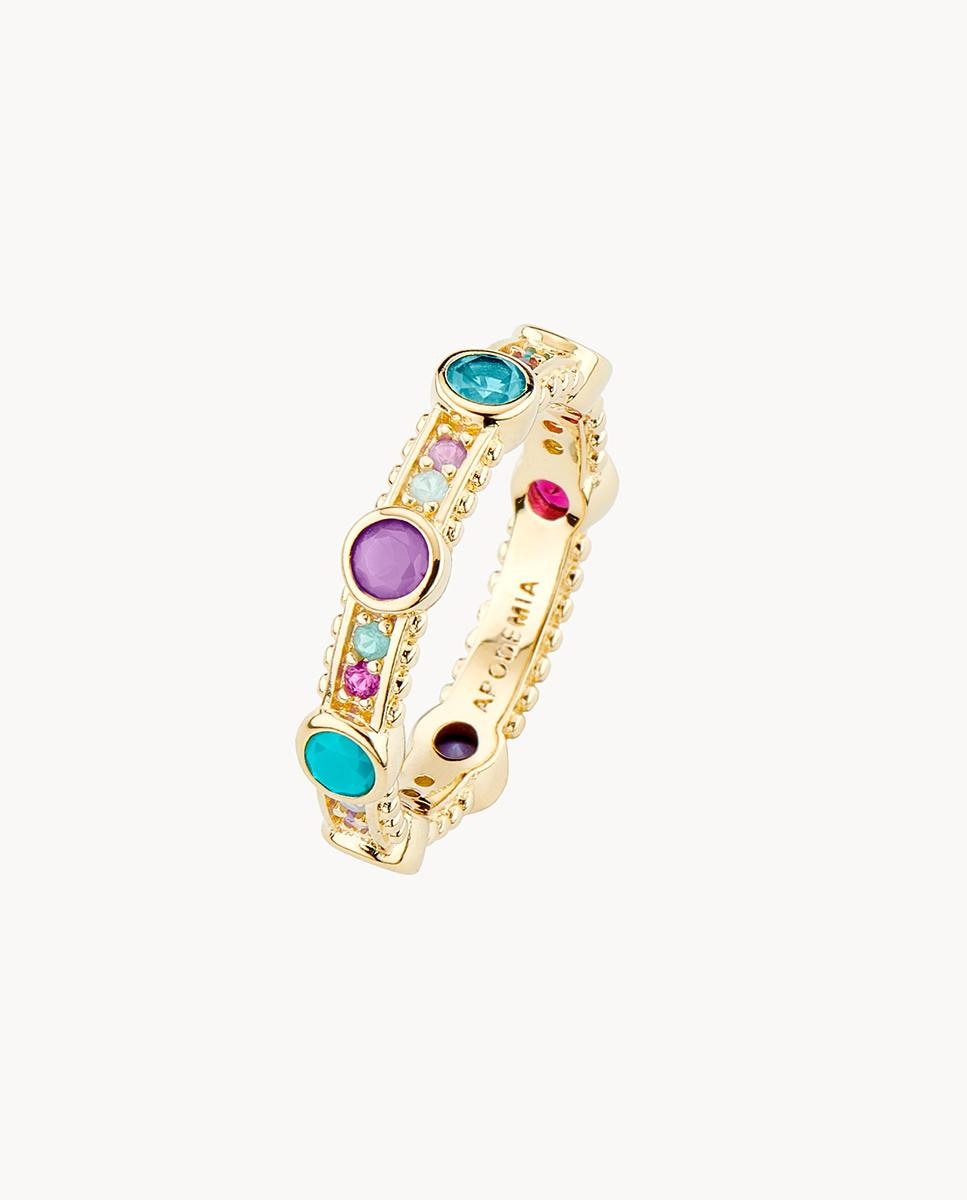 Anillo con pedrería - Apodemia - Multicolor Multicolor-1