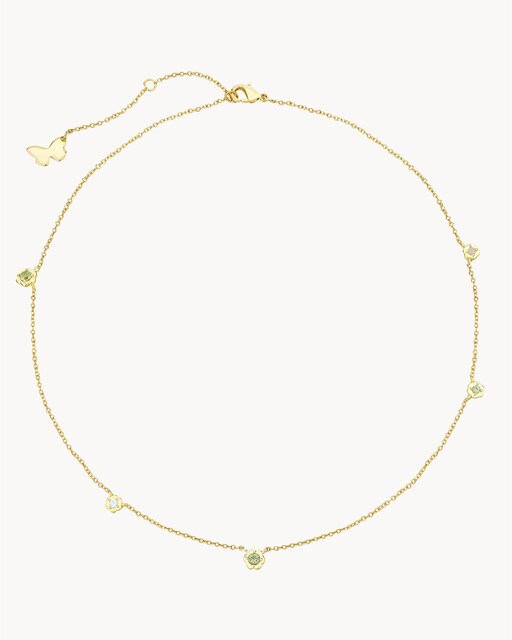 Imagen 0 de Collar con detalles de pedrería