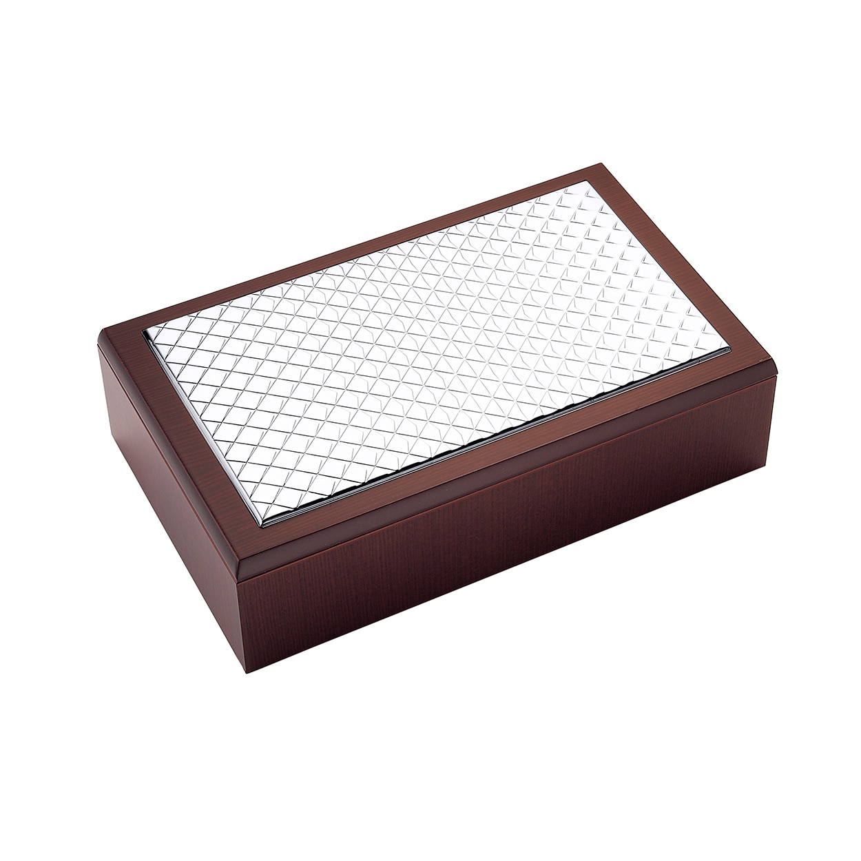 Imagen 0 de Caja decorativa Rombo Code de  Pedro Durán Marrón