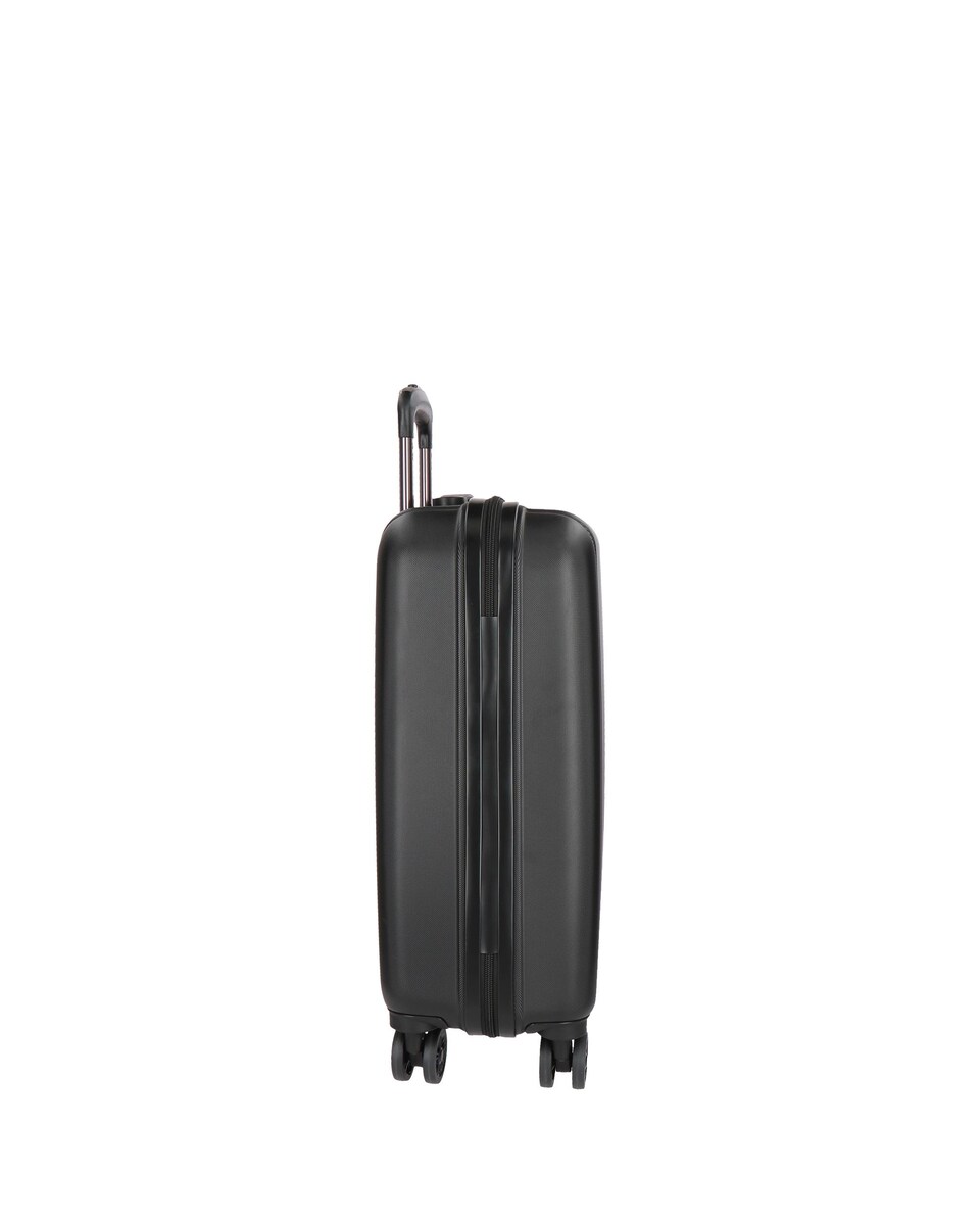 Maleta de cabina Movom Wood rígida 55cm rígida con capacidad de 38L Negro-4