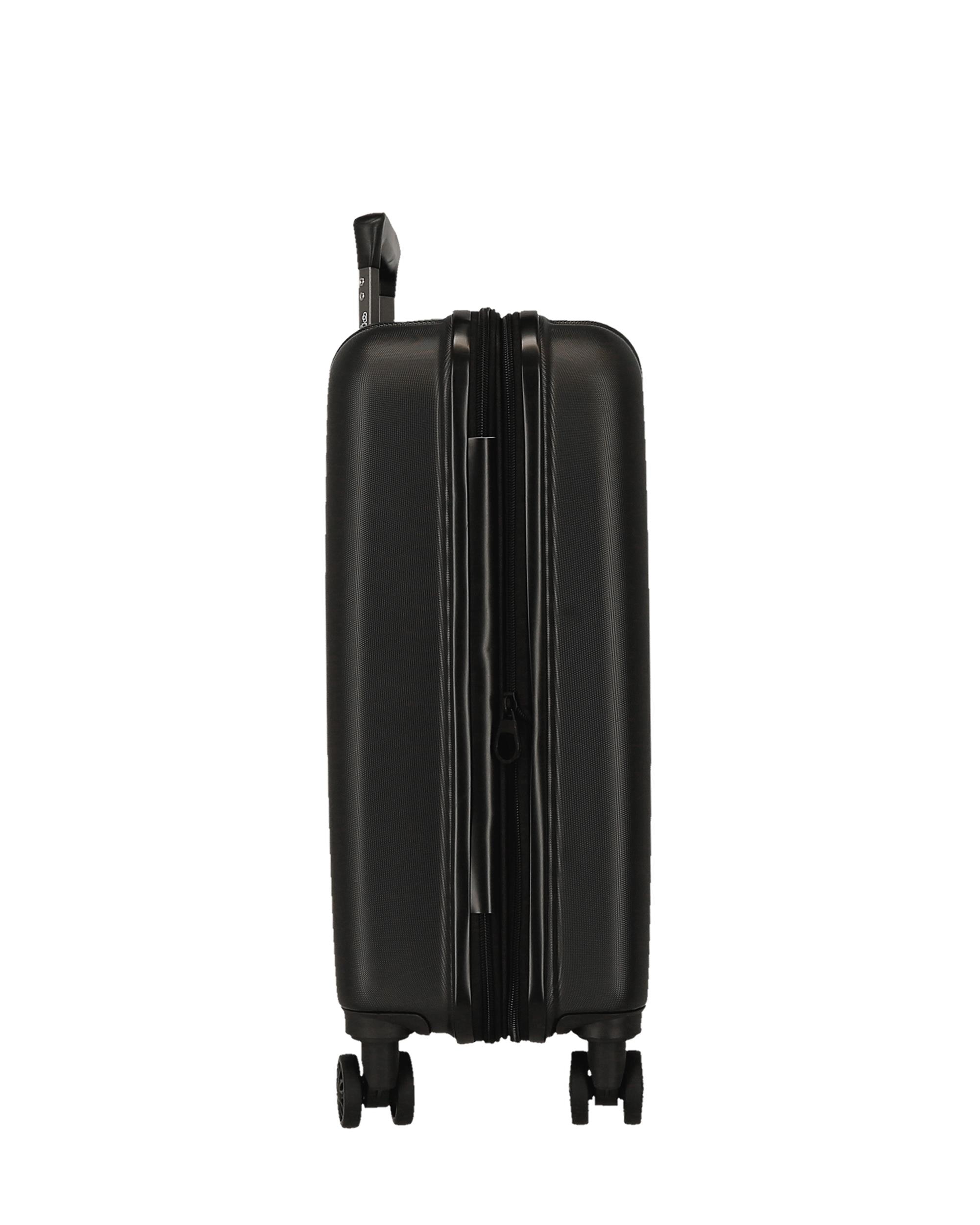 Imagen 4 de Maleta de cabina extensible rígida 55cm movom wood marino rígida con capacidad de 46l - Negro Negro