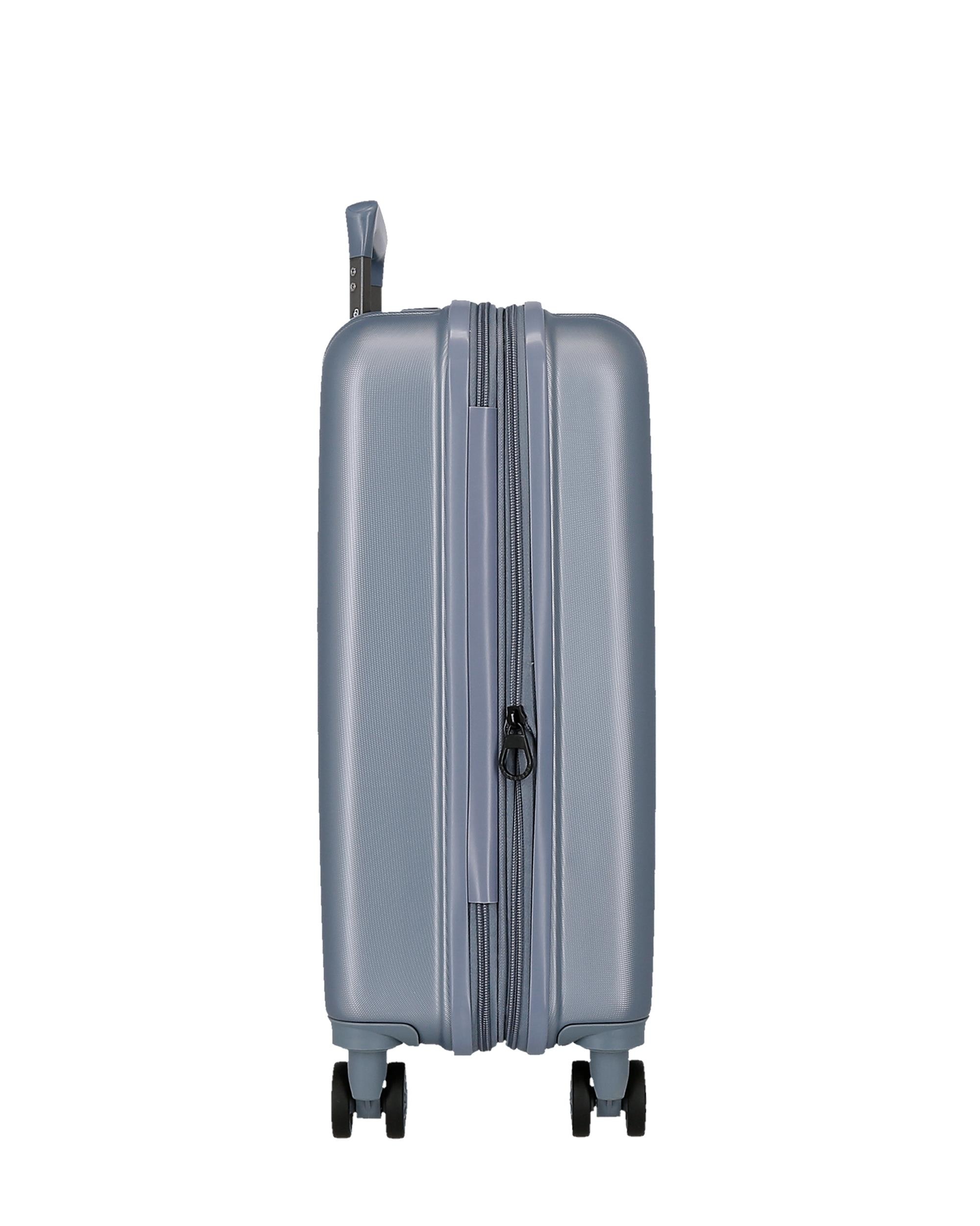 Imagen 4 de Maleta de cabina extensible rígida 55cm movom wood marino rígida con capacidad de 46l - Gris Gris