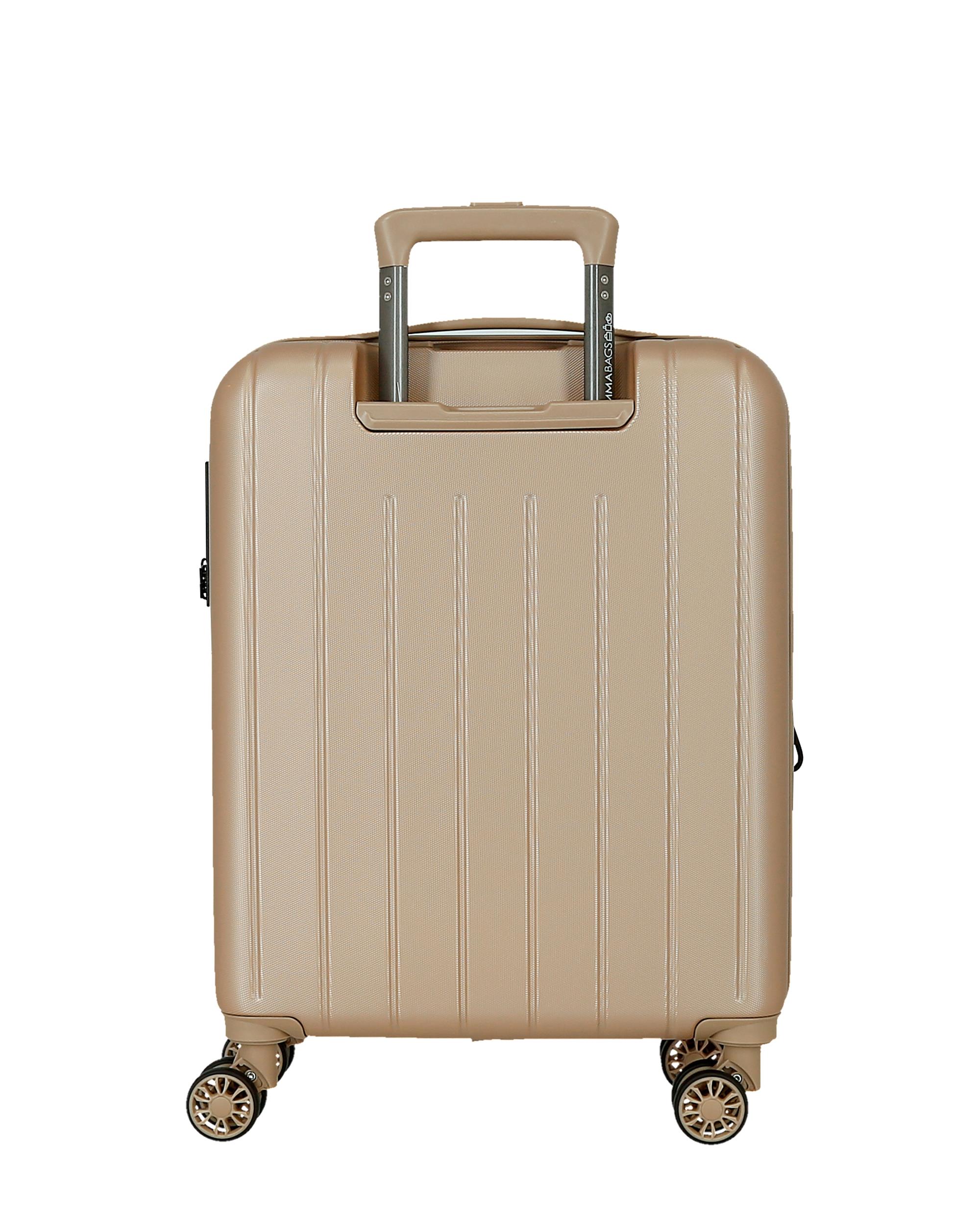 Maleta De Cabina Extensible R gida 55cm Movom Wood Marino R gida Con maleta-de-cabina-extensible-r-gida-55cm-movom-wood-marino-r-gida-con