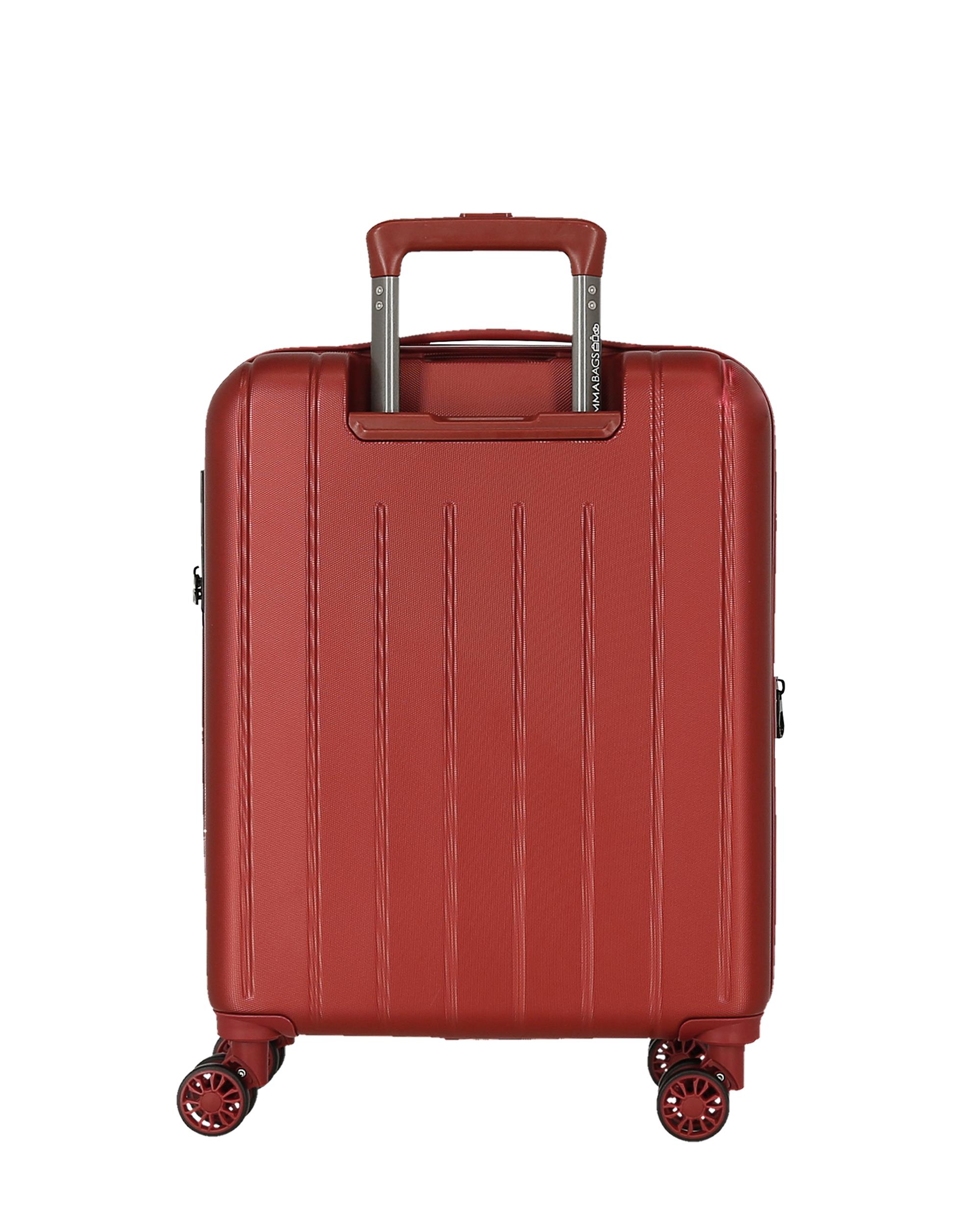 Imagen 3 de Maleta de cabina extensible rígida 55cm movom wood marino rígida con capacidad de 46l - Rojo Rojo