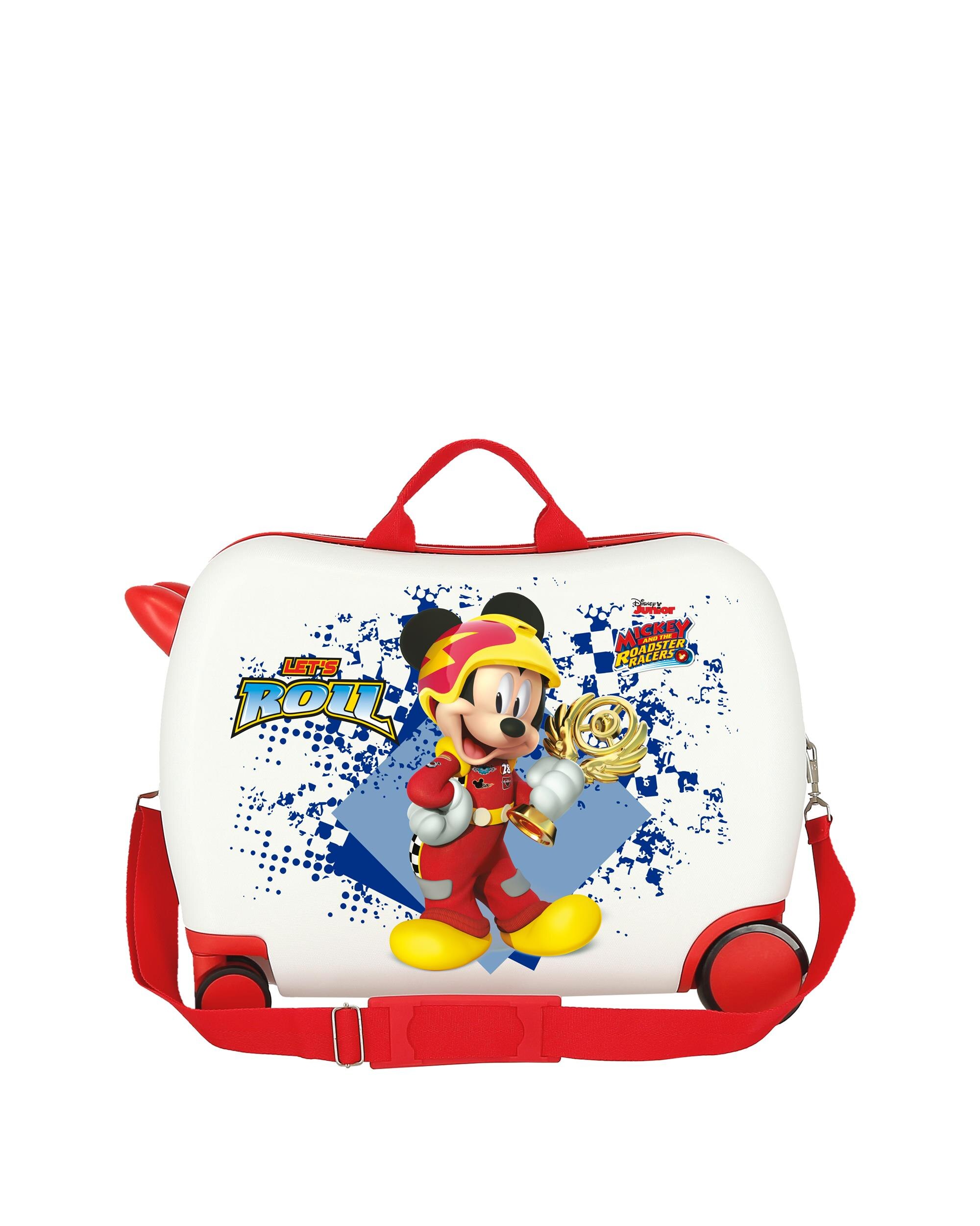 Maleta infantil 2 ruedas multidireccionales Mickey Joy rígida con capacidad de 34L - Disney - Multicolor Multicolor-3
