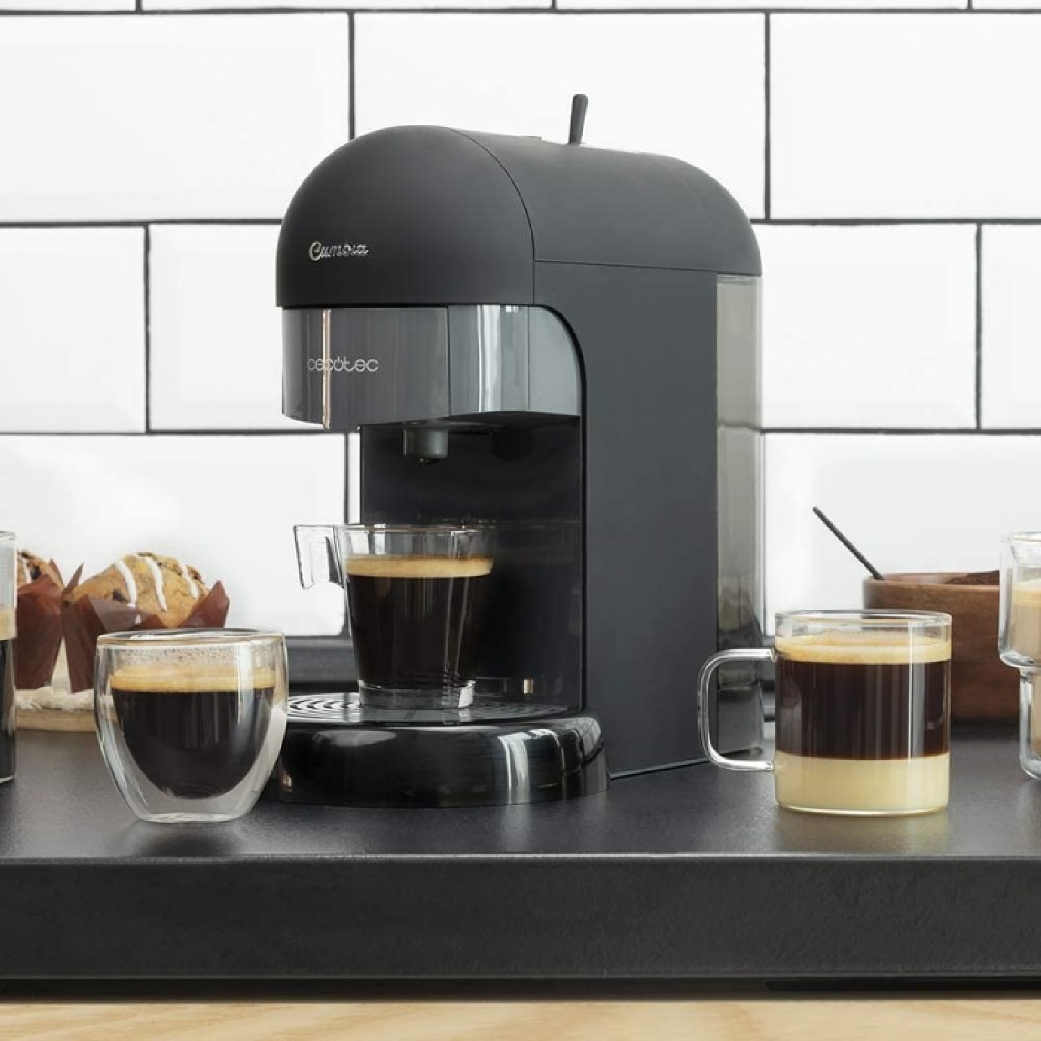 Cafetera express Cecotec Cumbia Capricciosa Black - Negro Negro-2
