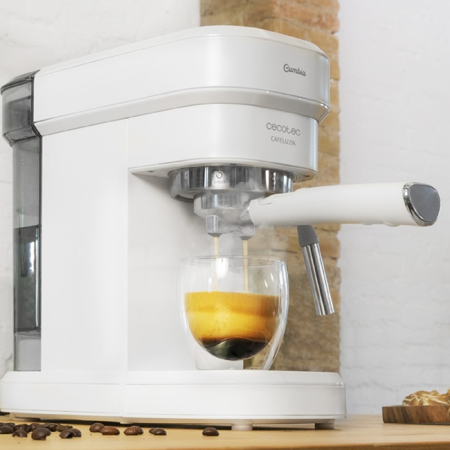 Cafetera express Cecotec Cafelizzia 790 White - Blanco Blanco-2