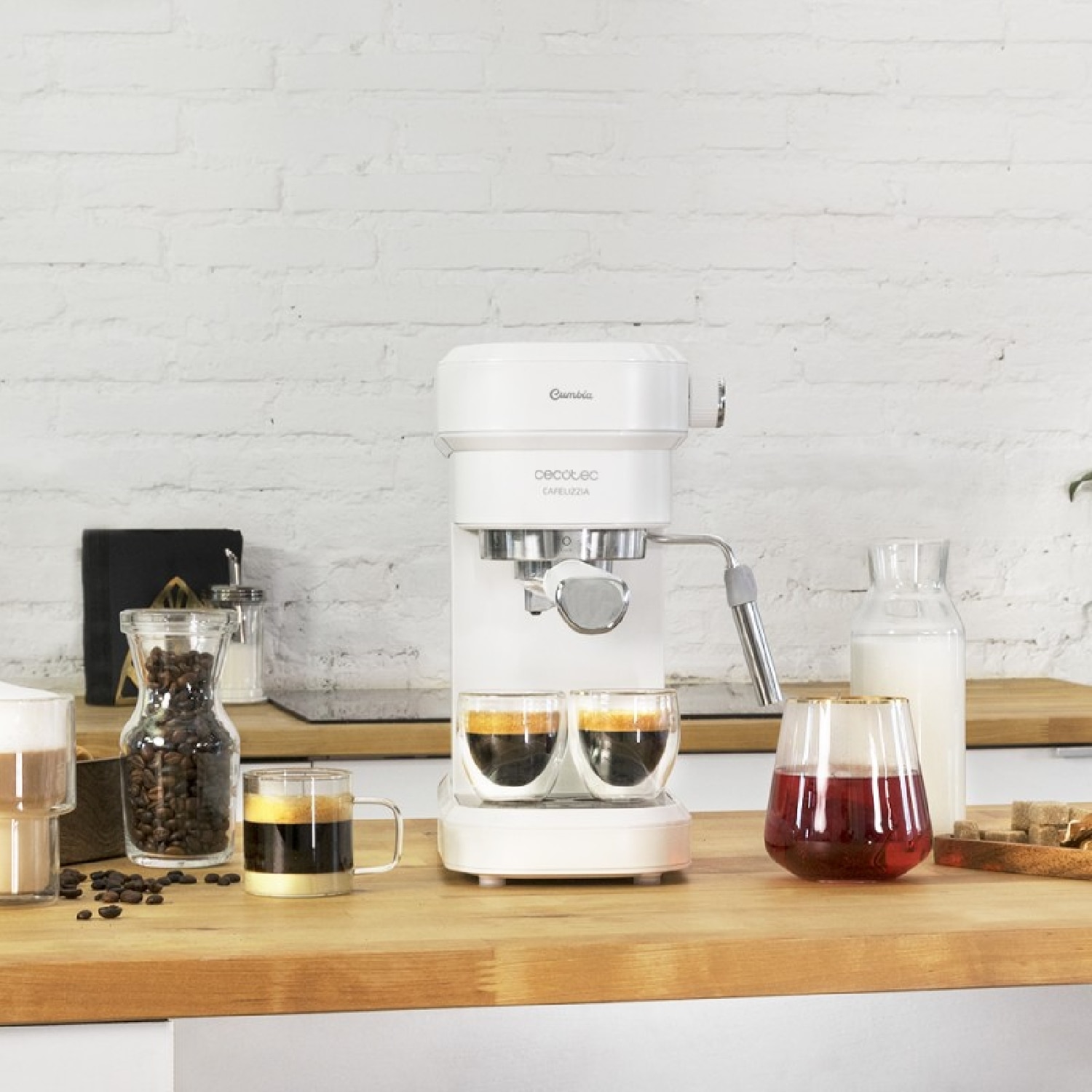 Cafetera express Cecotec Cafelizzia 790 White - Blanco Blanco-3