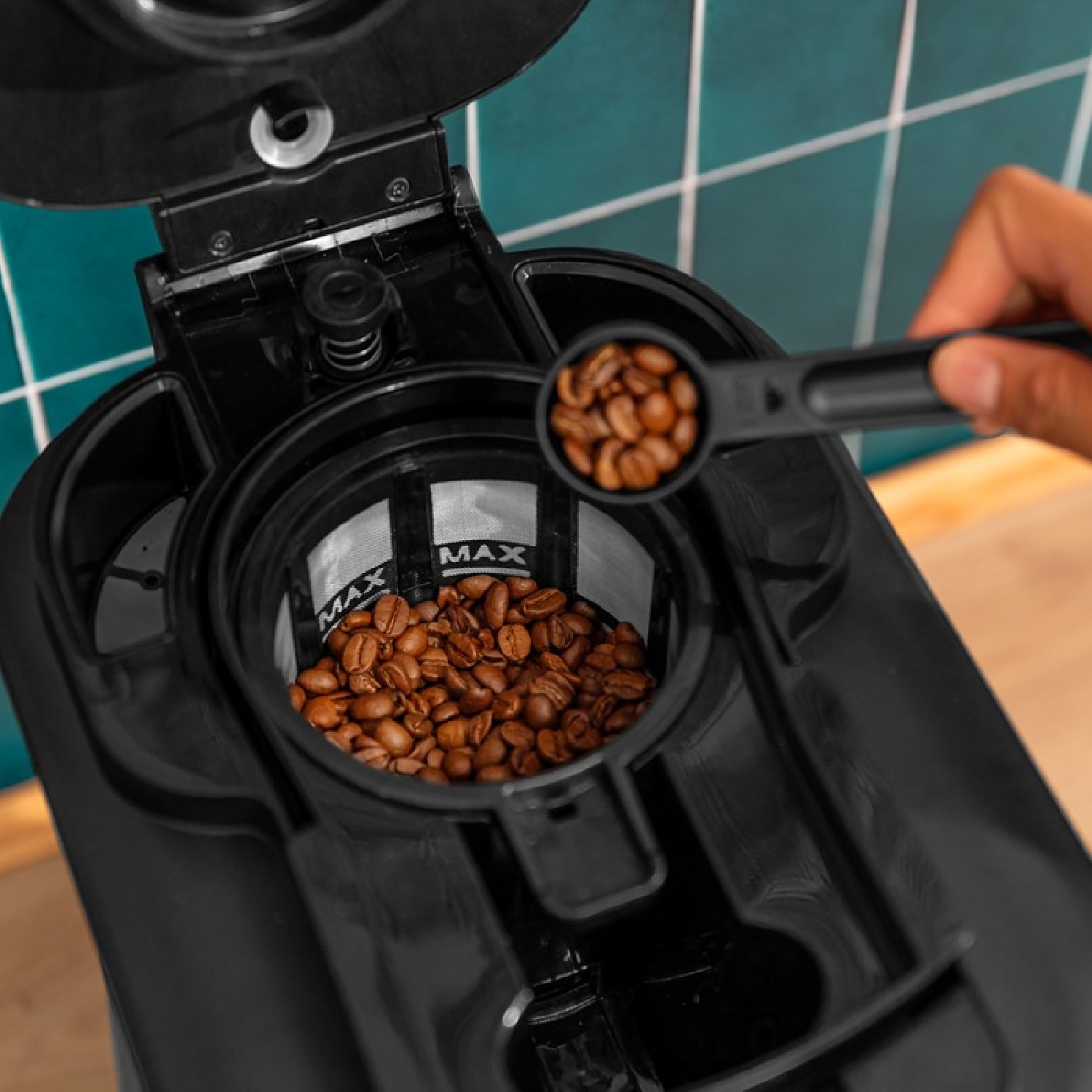 Cafetera de goteo Cecotec Coffee 66 Grind & Drop - Negro Negro-3