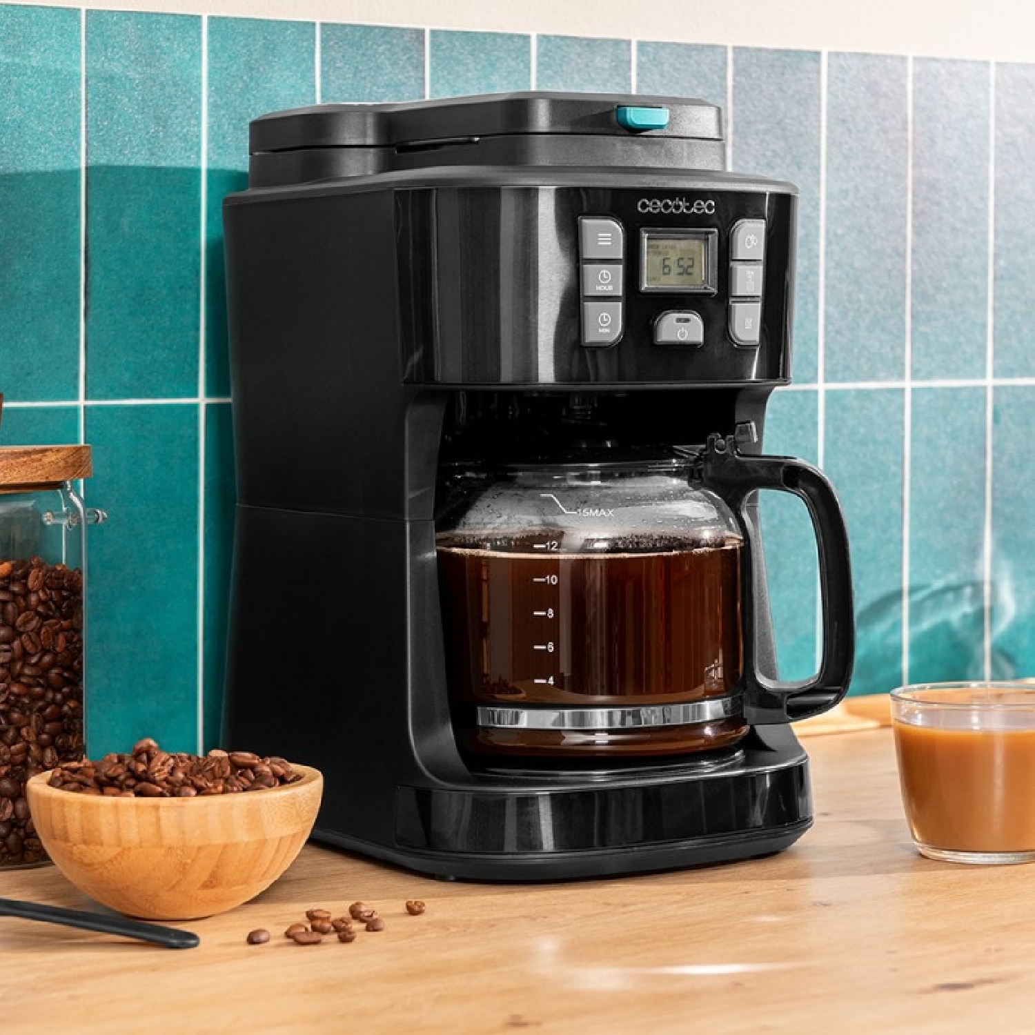 Cafetera de goteo Cecotec Coffee 66 Grind & Drop - Negro Negro-4