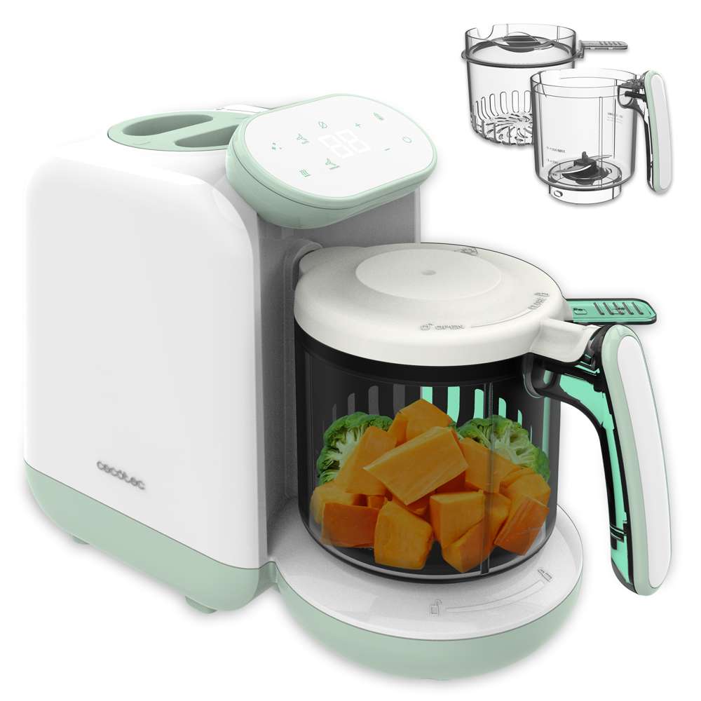 Imagen 0 de Procesador de alimentos Cecotec Nana BabyCare Blanco