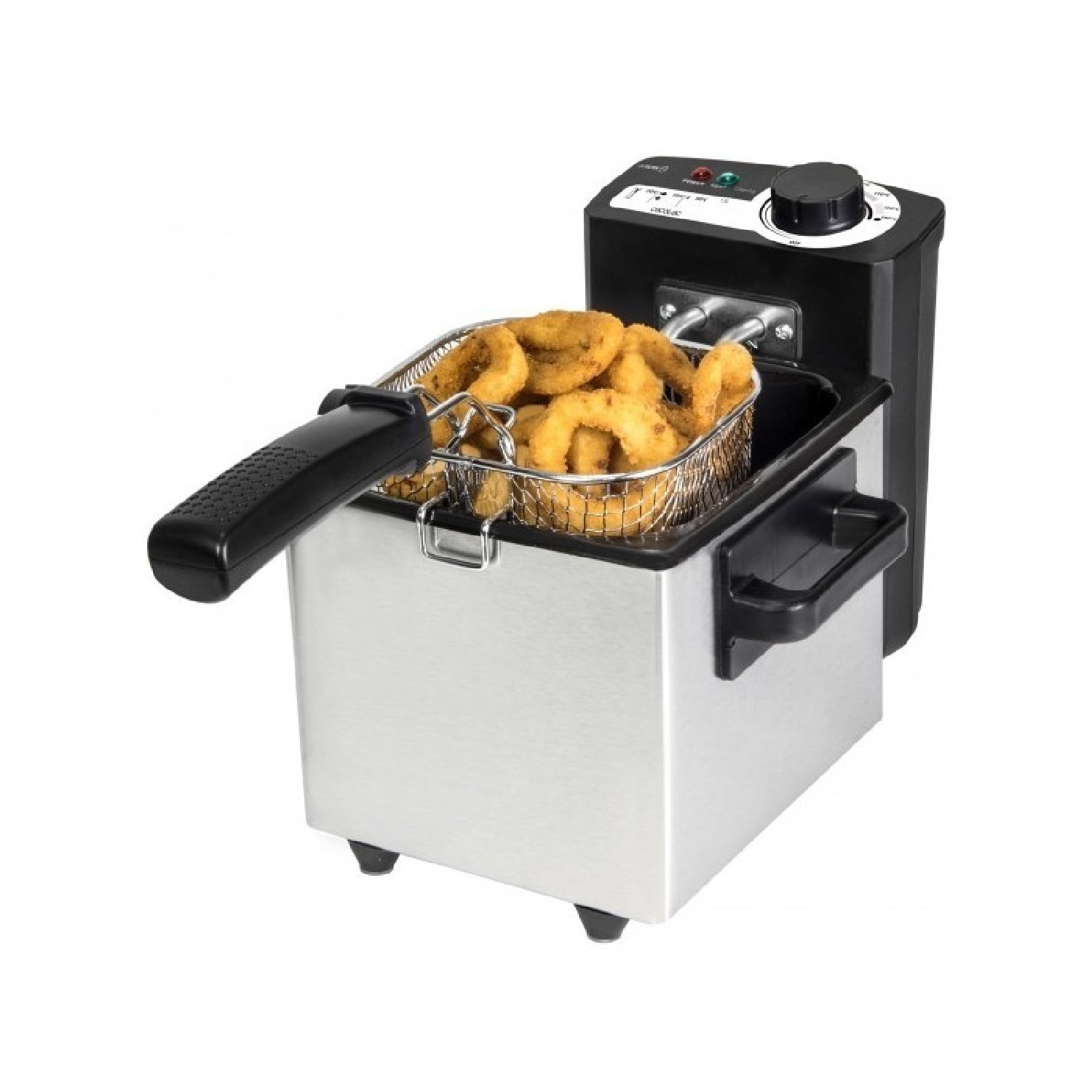 Cecotec - Freidora Cecotec CleanFry 1,5 L.