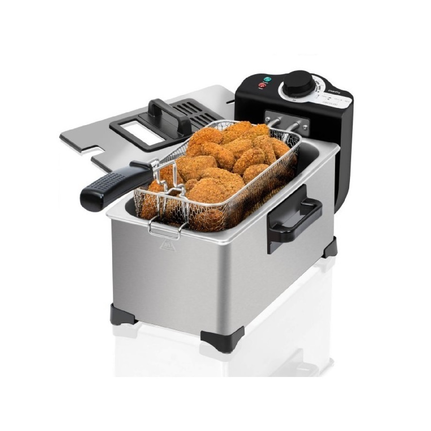 Cecotec - Freidora Cecotec CleanFry 3 L Full Inox.